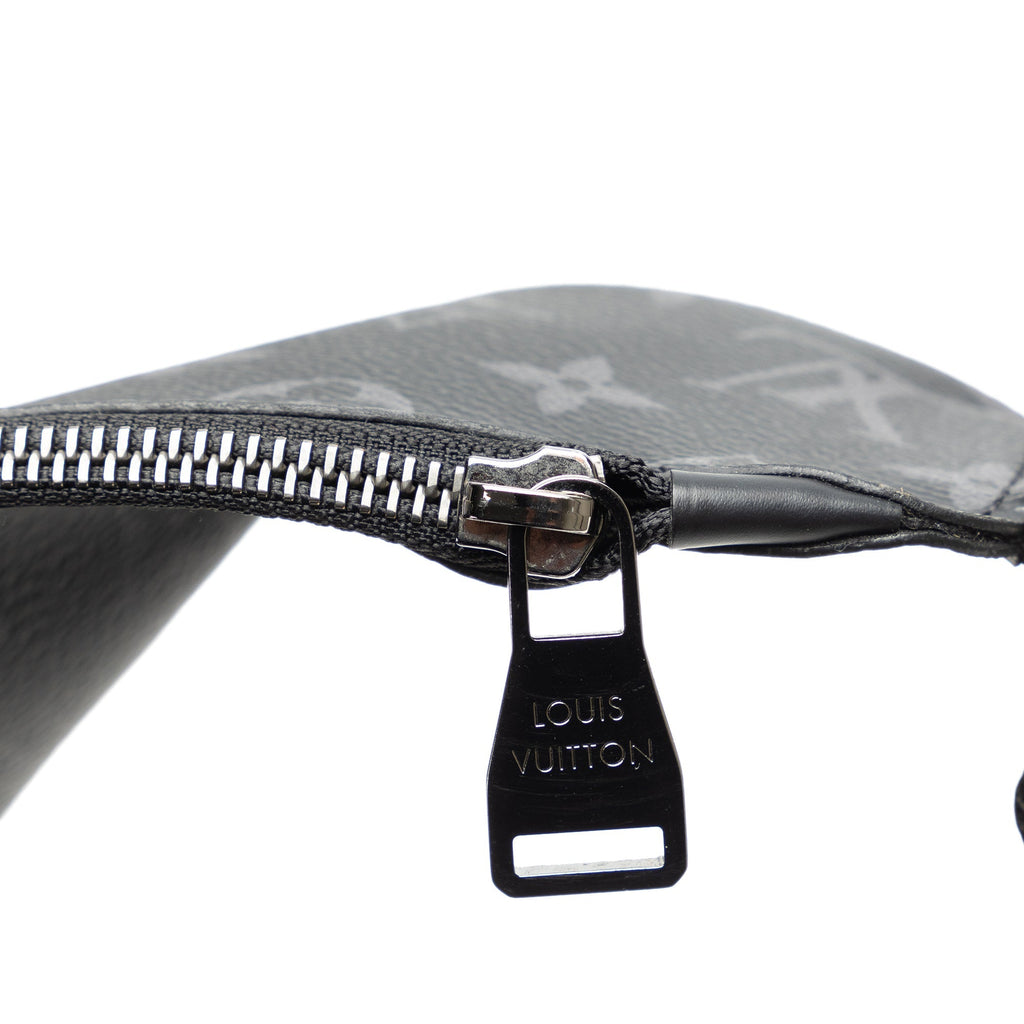 Black Louis Vuitton Monogram Eclipse Explorer Bumbag Belt Bag
