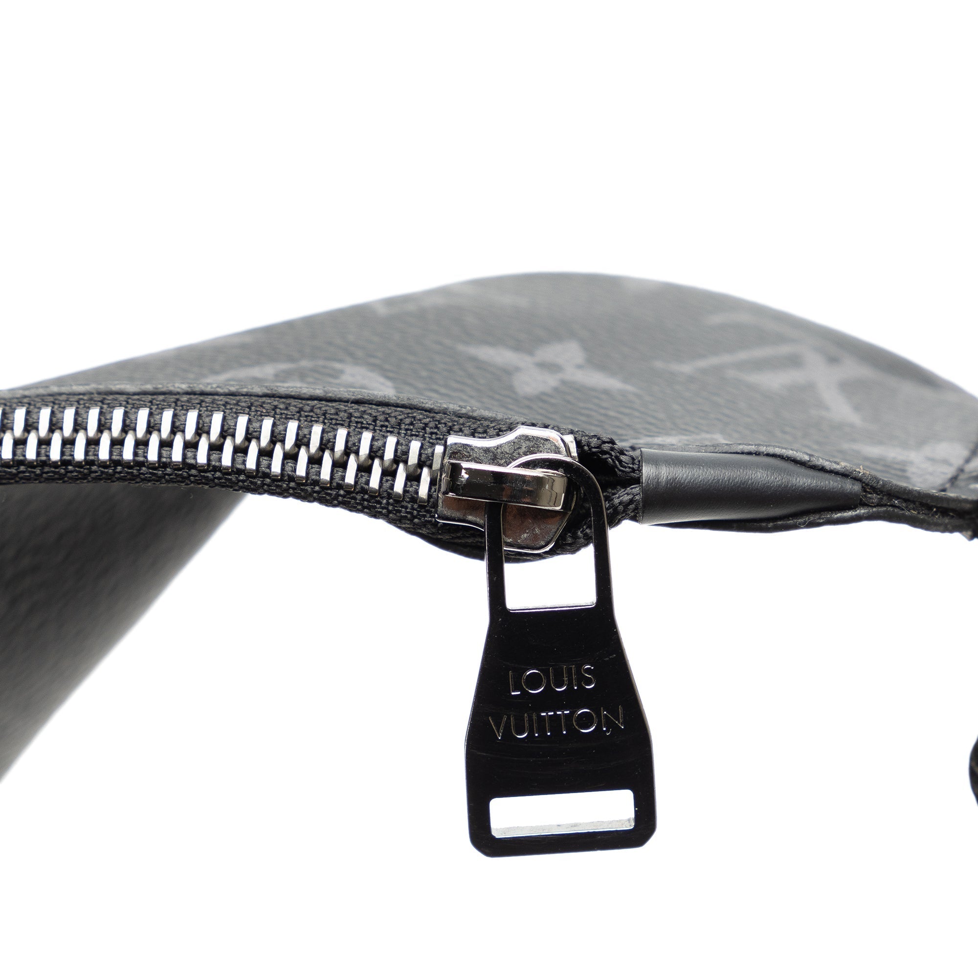 Black Louis Vuitton Monogram Eclipse Explorer Bumbag Belt Bag