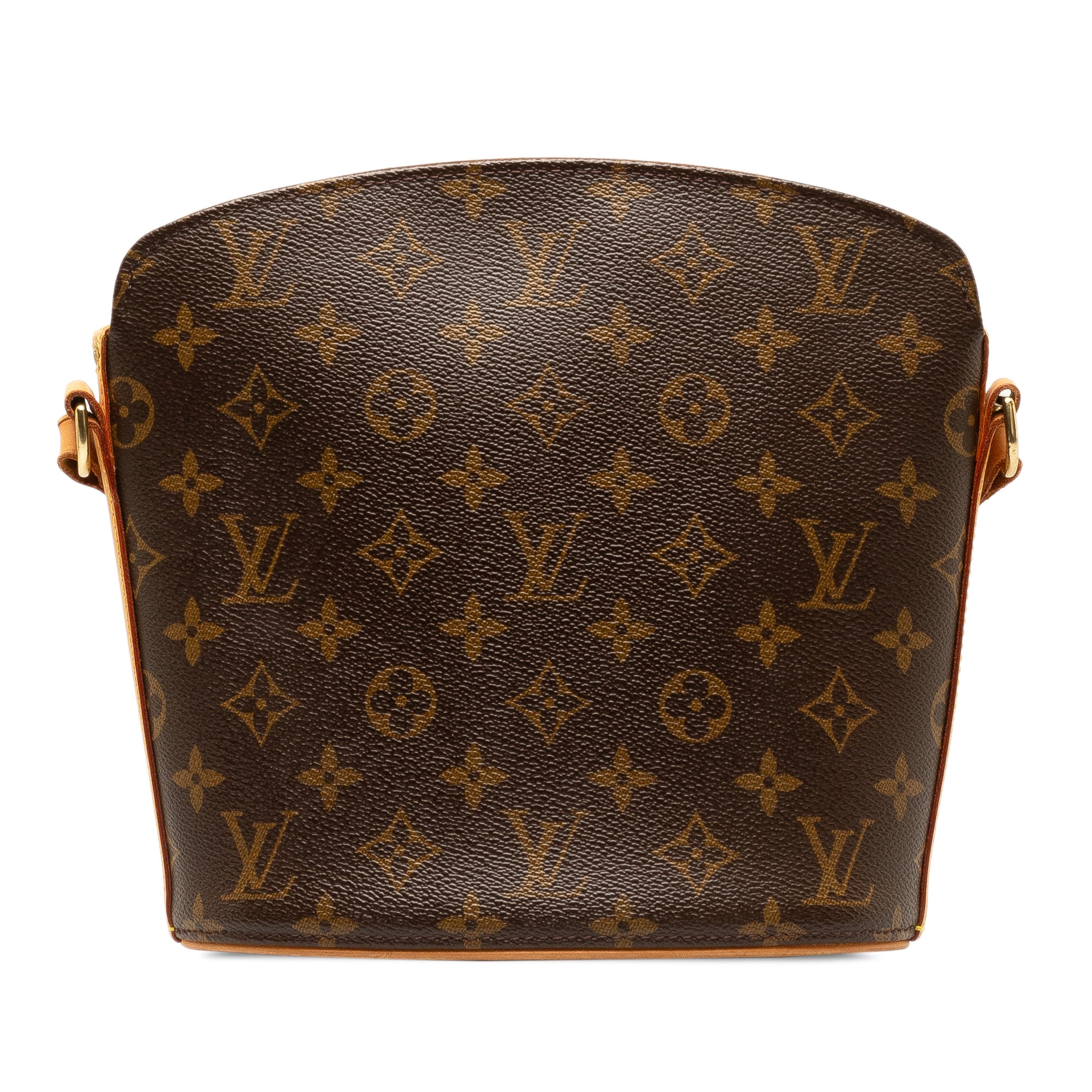 Brown Louis Vuitton Monogram Drouot Crossbody Bag