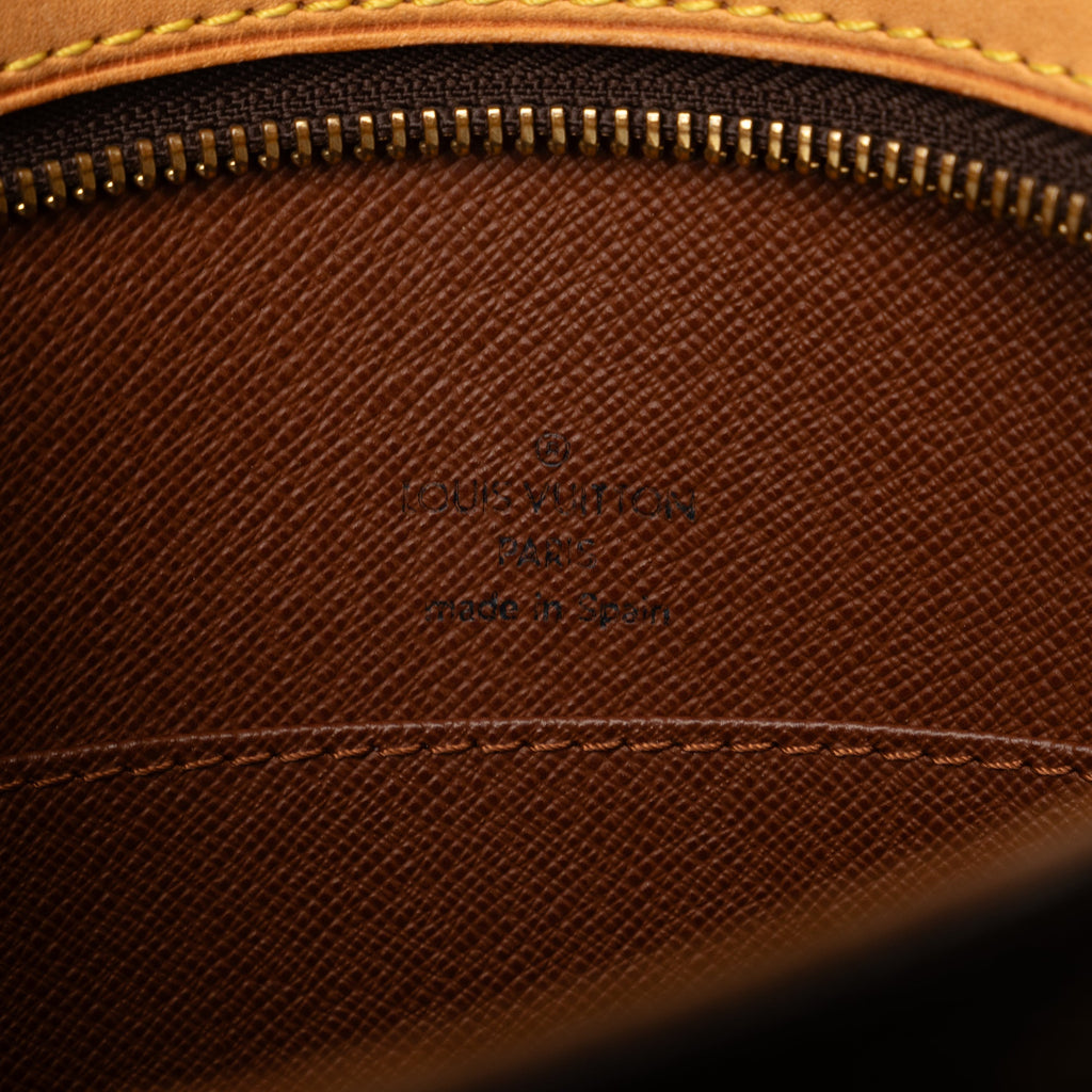 Brown Louis Vuitton Monogram Drouot Crossbody Bag