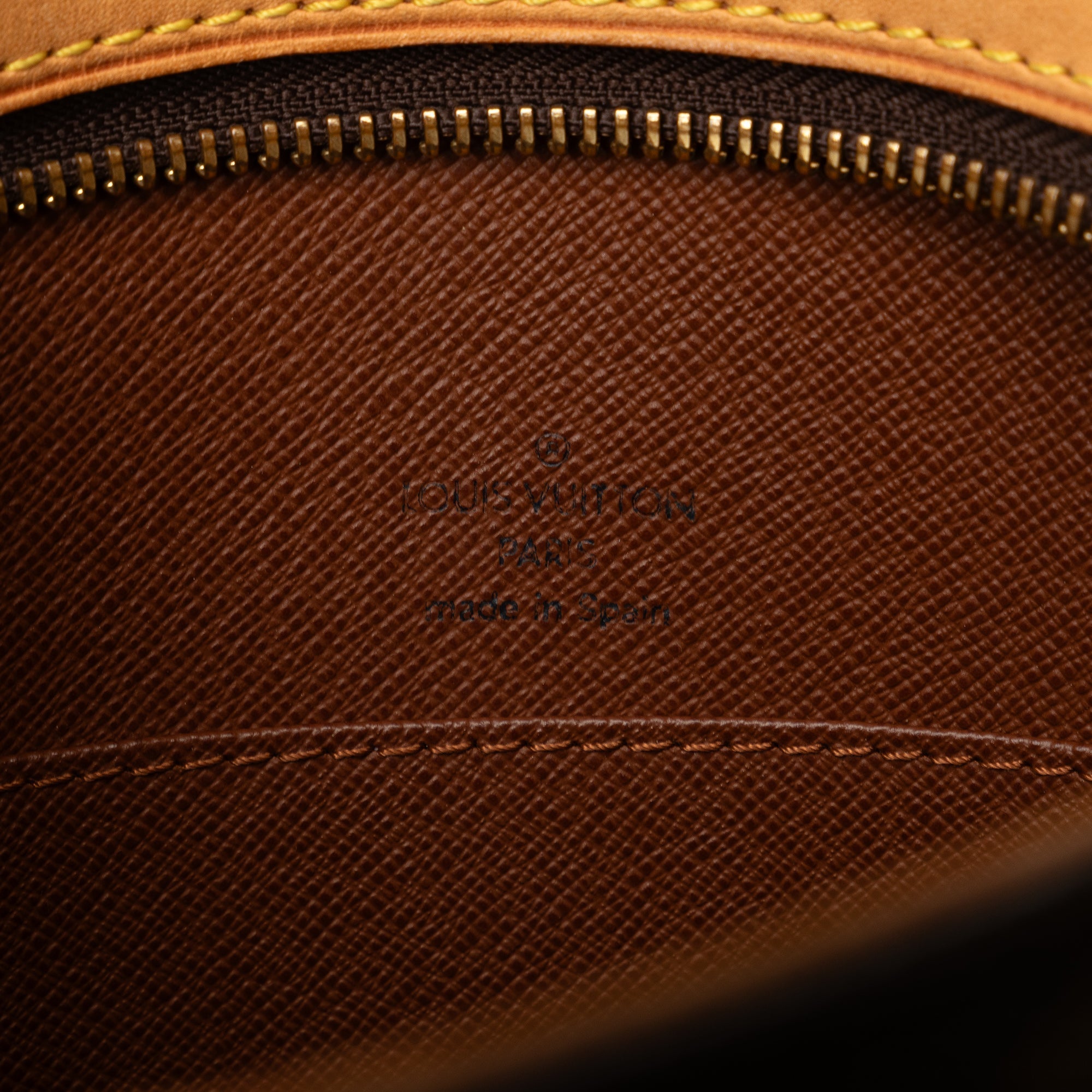Brown Louis Vuitton Monogram Drouot Crossbody Bag