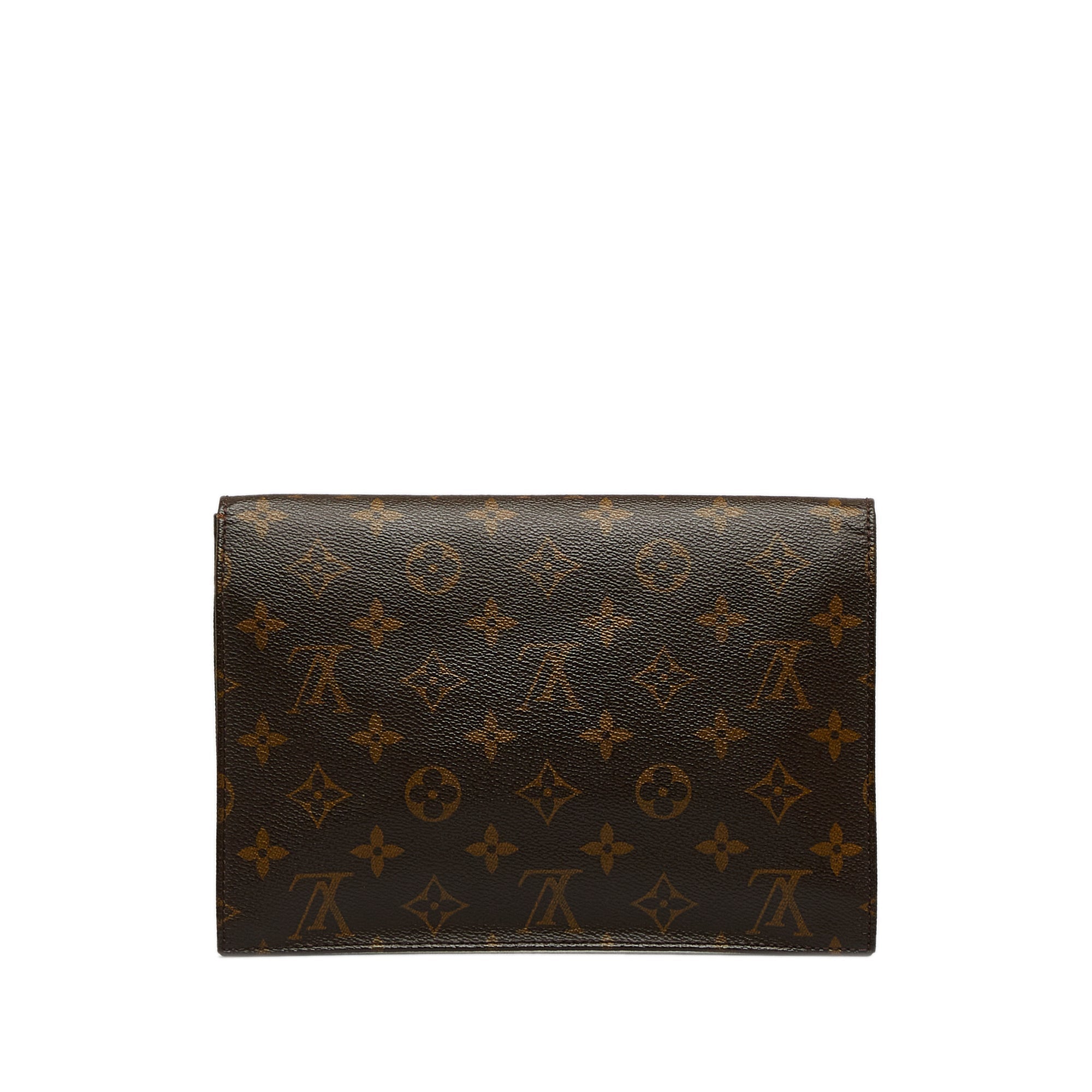 Brown Louis Vuitton Monogram Pochette Rabat 23 Clutch Bag