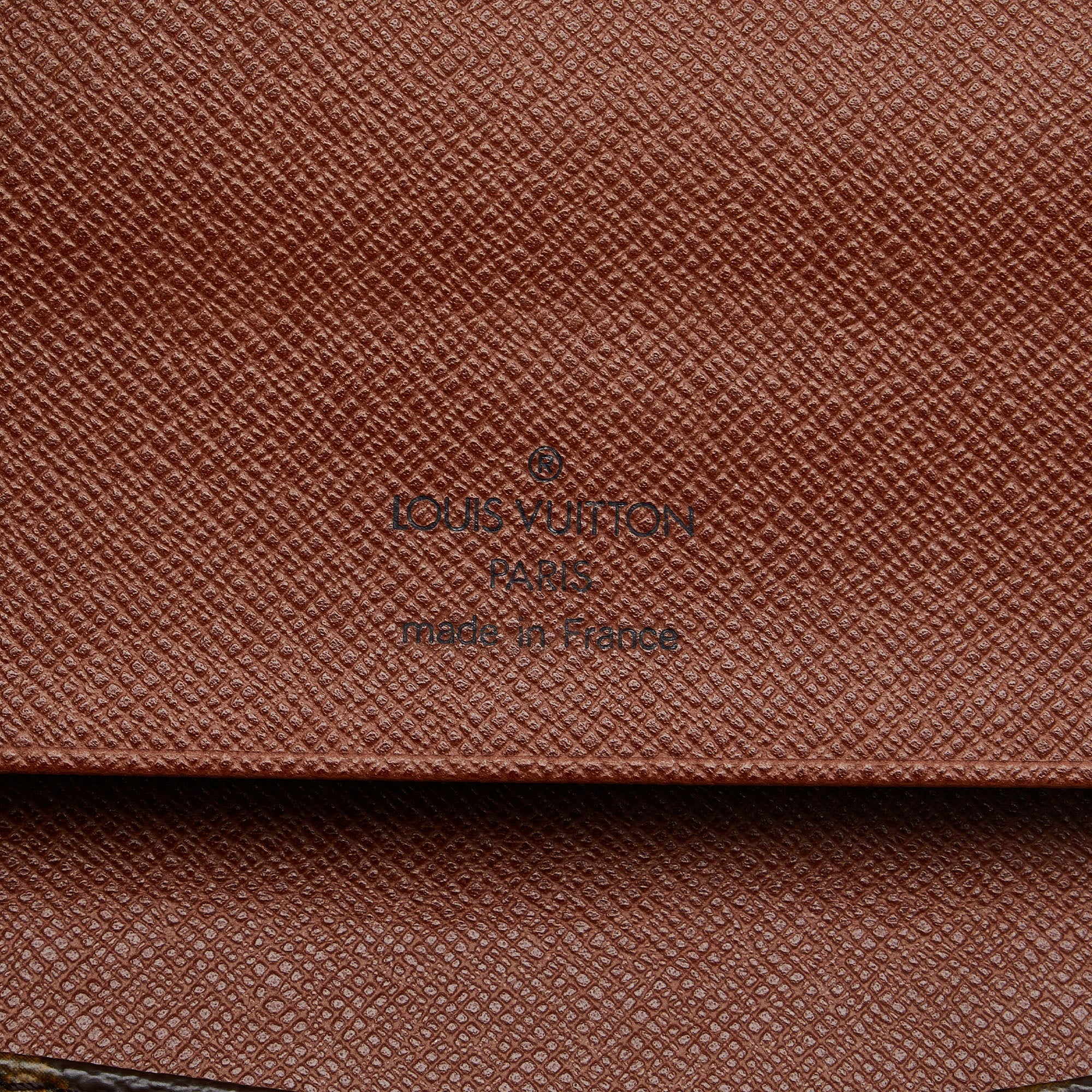 Brown Louis Vuitton Monogram Pochette Rabat 23 Clutch Bag