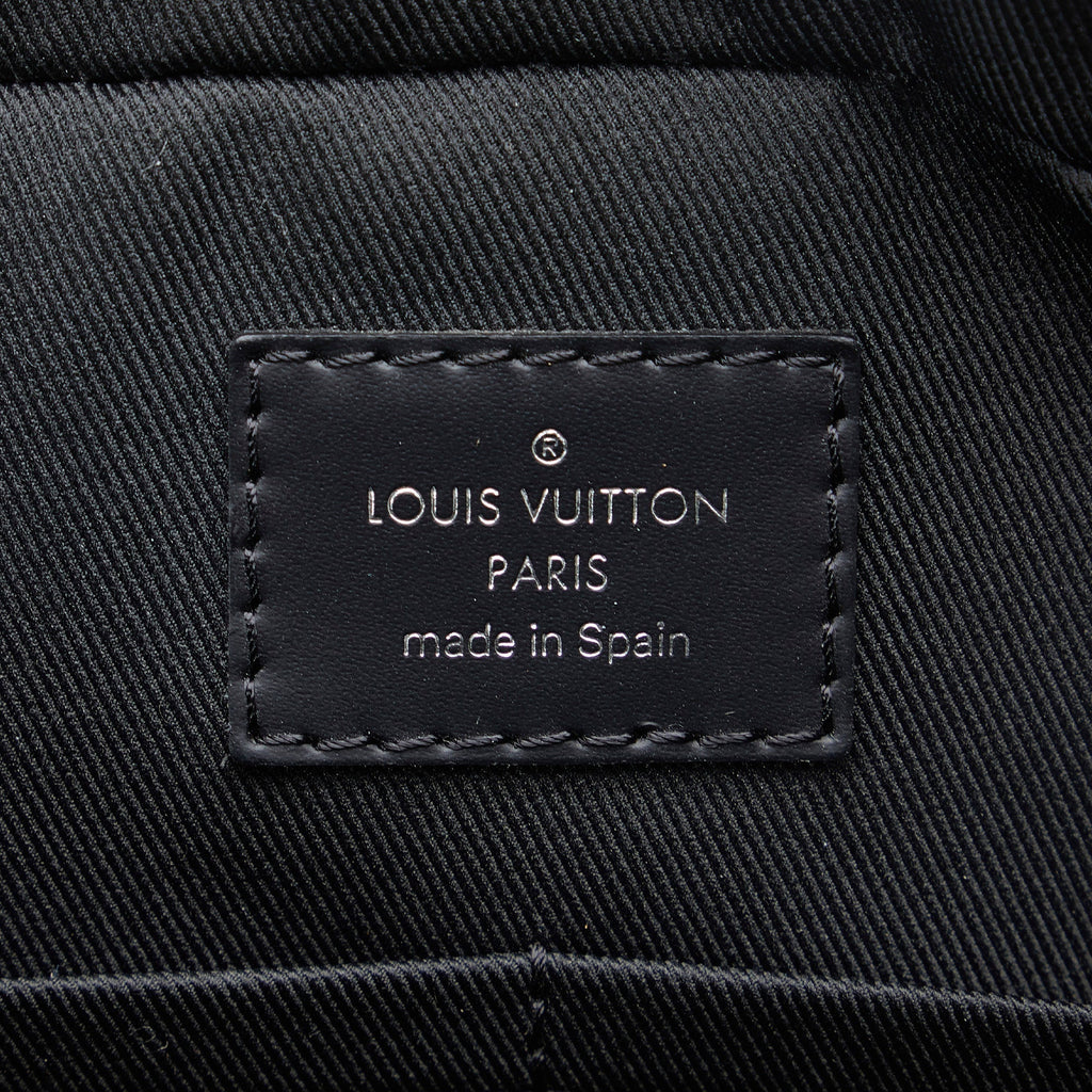 Black Louis Vuitton Damier Graphite Dayton Reporter MM Crossbody Bag