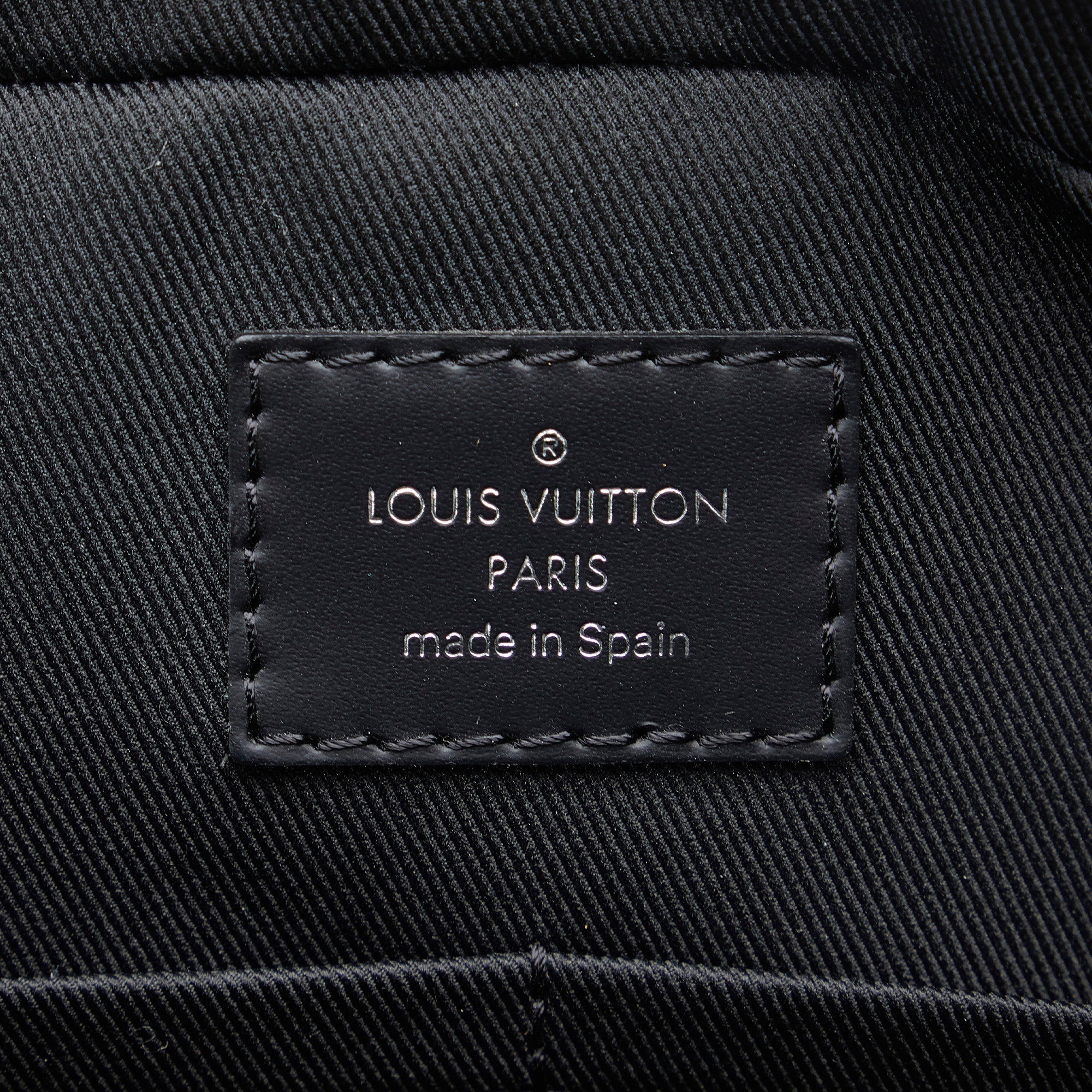 Black Louis Vuitton Damier Graphite Dayton Reporter MM Crossbody Bag