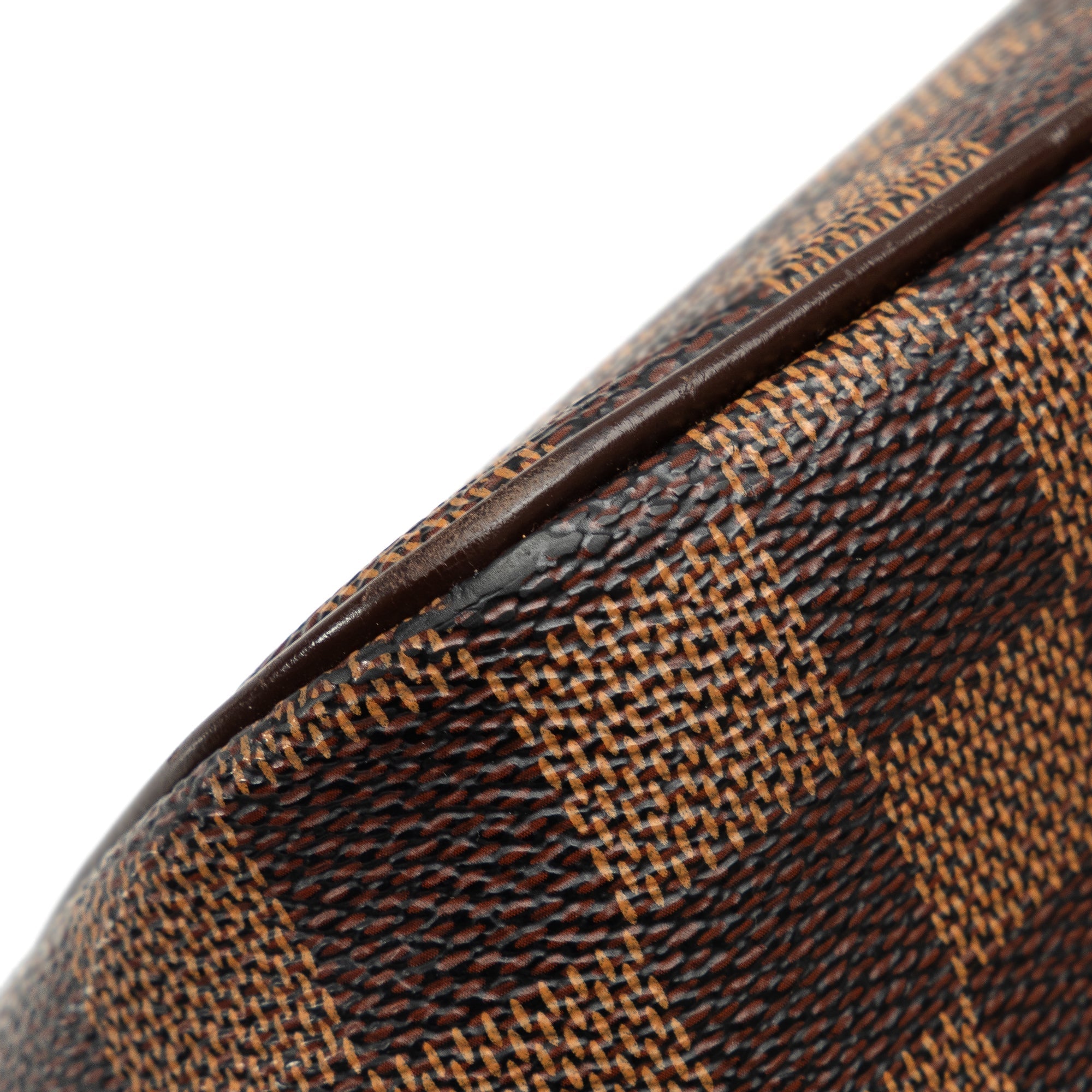 Brown Louis Vuitton Damier Ebene Saleya PM Handbag