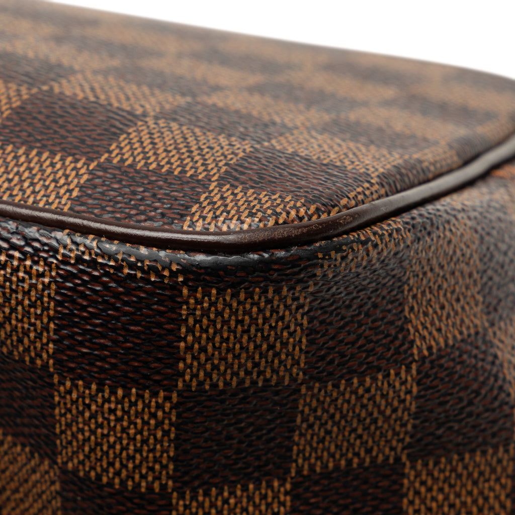 Brown Louis Vuitton Damier Ebene Saleya PM Handbag