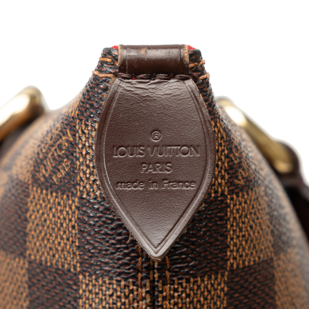 Brown Louis Vuitton Damier Ebene Saleya PM Handbag