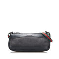 Gucci Web Baguette Black GG Denim Canvas