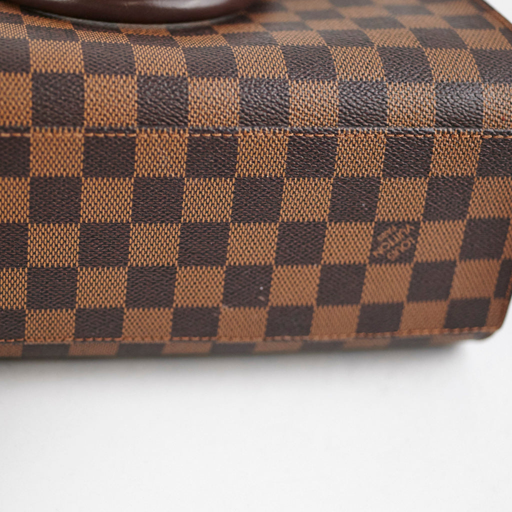 Louis Vuitton Damier Ebene Triana Top Handles Bag