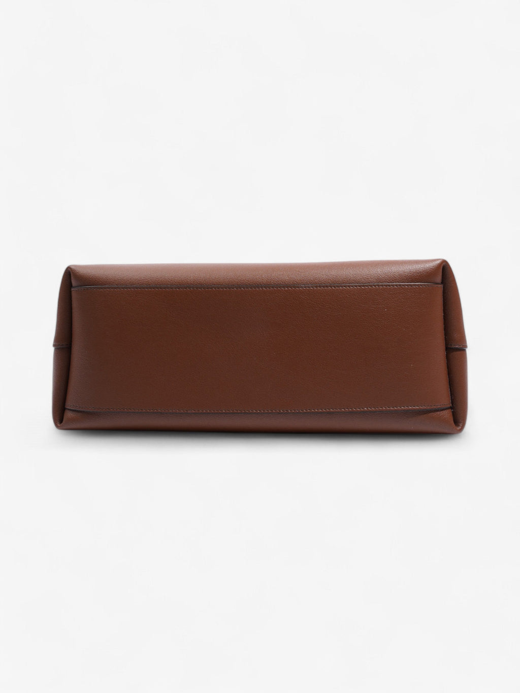 Saint Laurent Shopping Bag Brown Calfskin Leather N/S