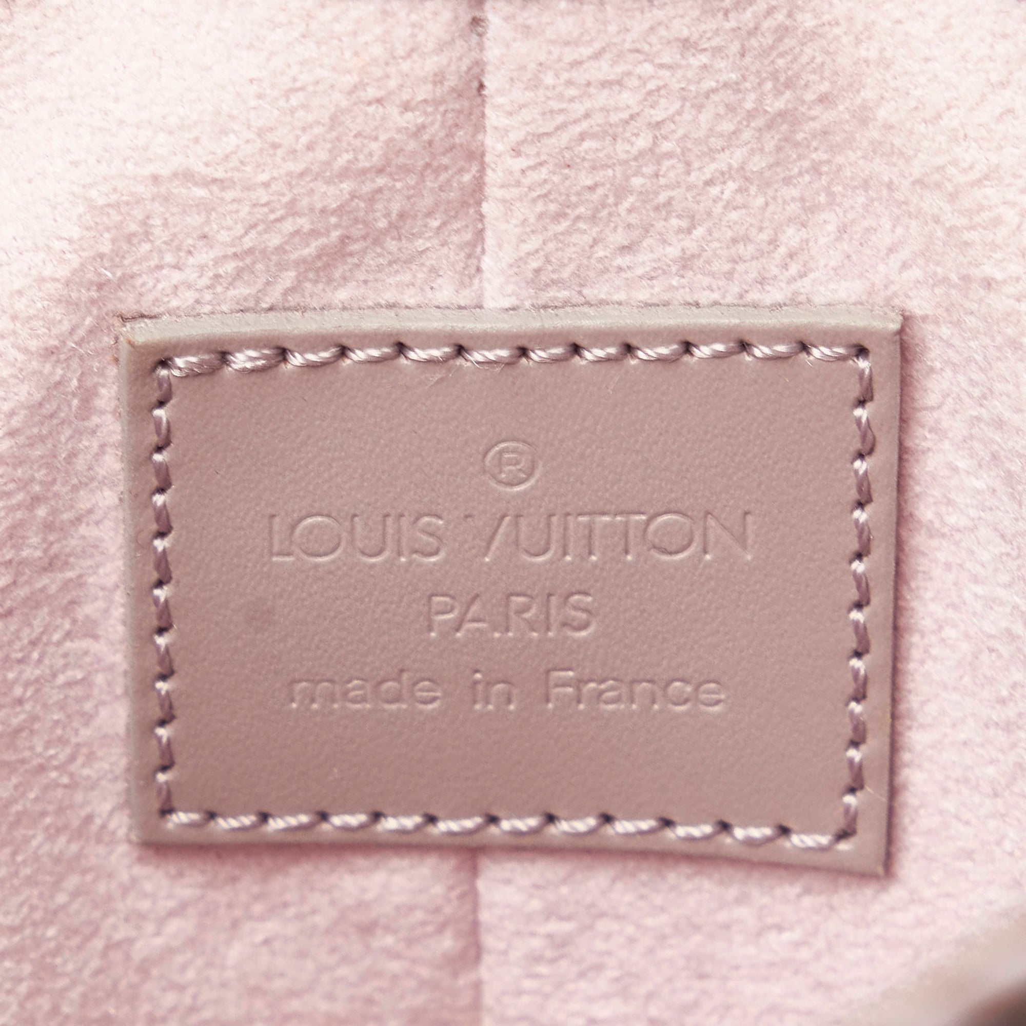 Purple Louis Vuitton Epi Demi Lune Pochette Bag