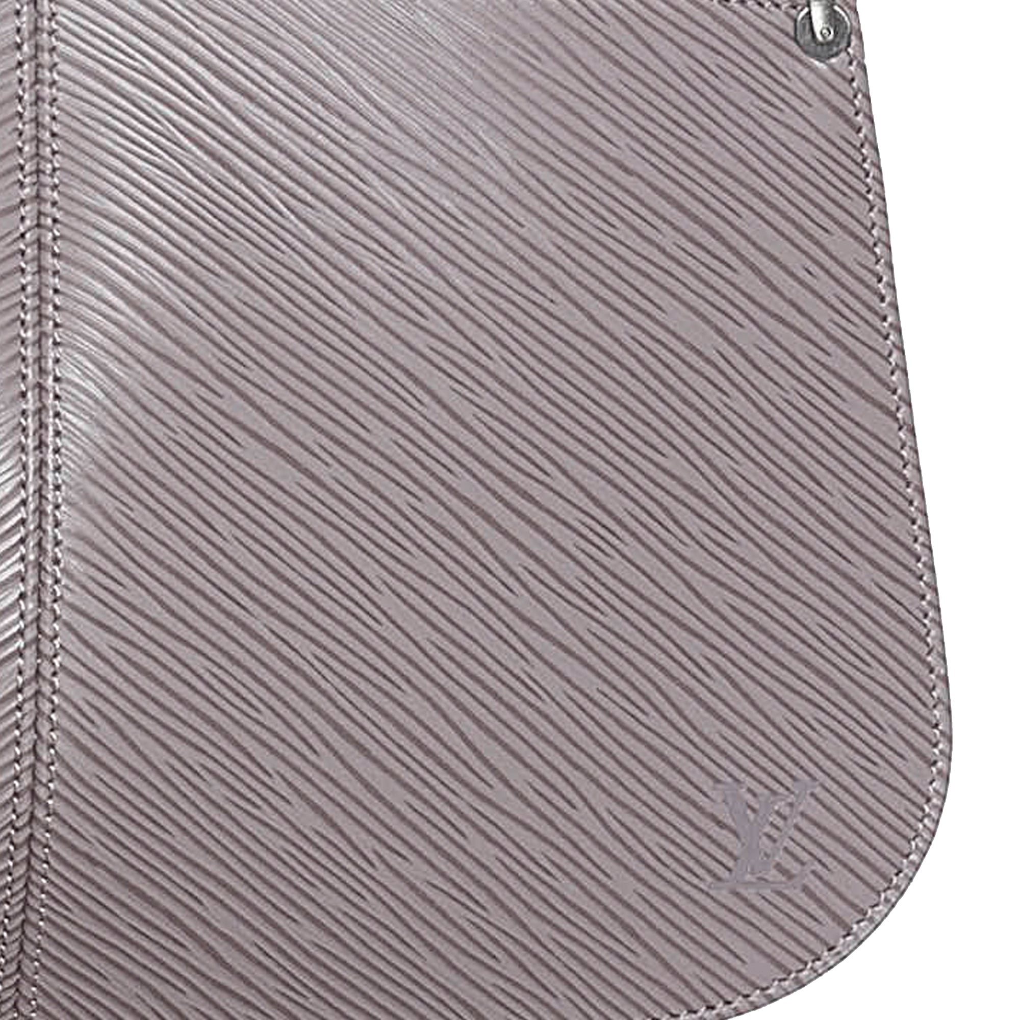 Purple Louis Vuitton Epi Demi Lune Pochette Bag