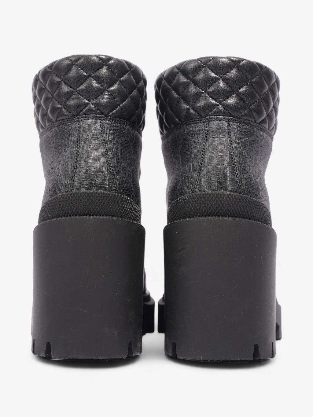 Gucci GG Bootie Black Leather EU 39 UK 6