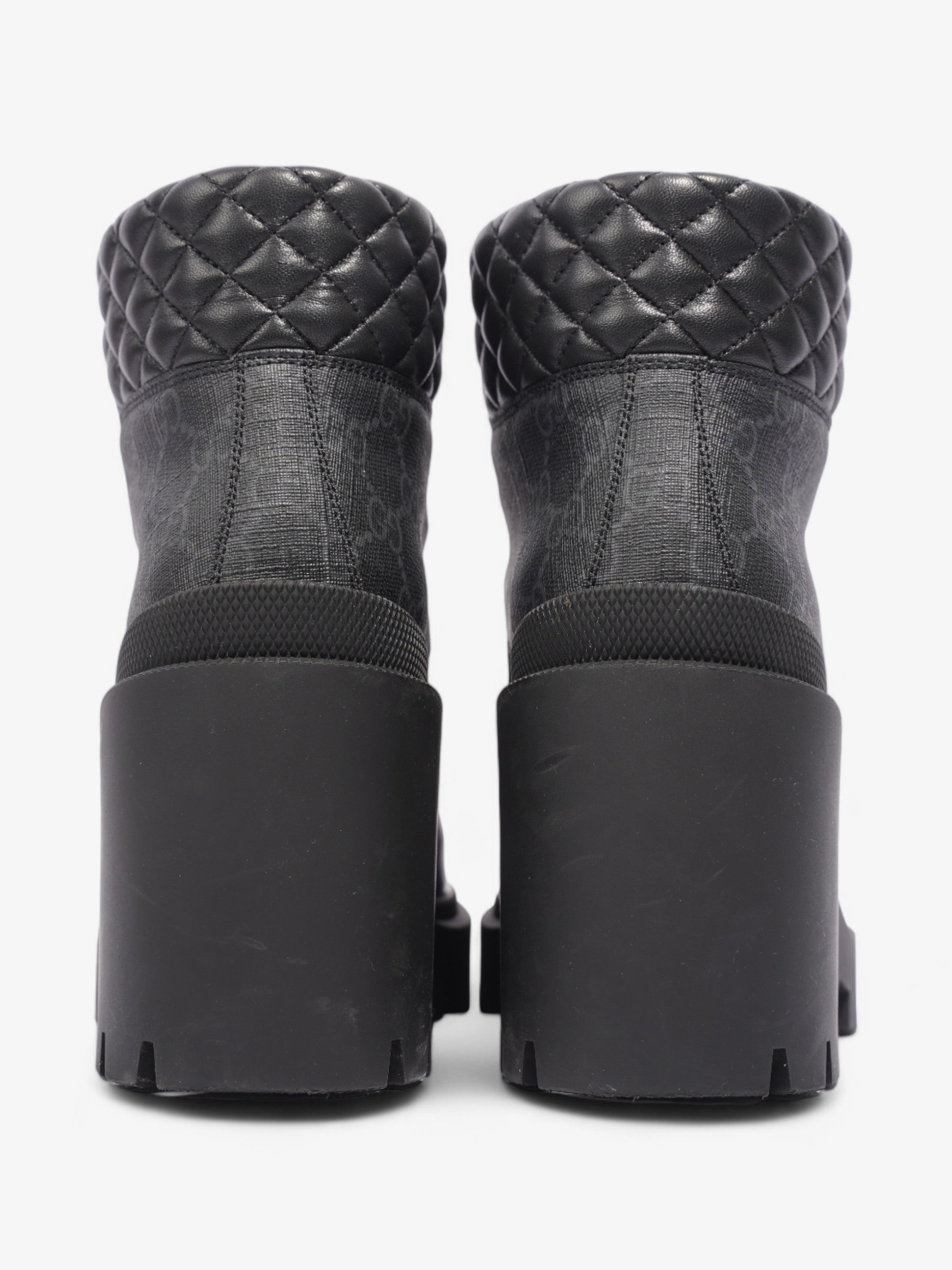 Gucci GG Bootie Black Leather EU 39 UK 6