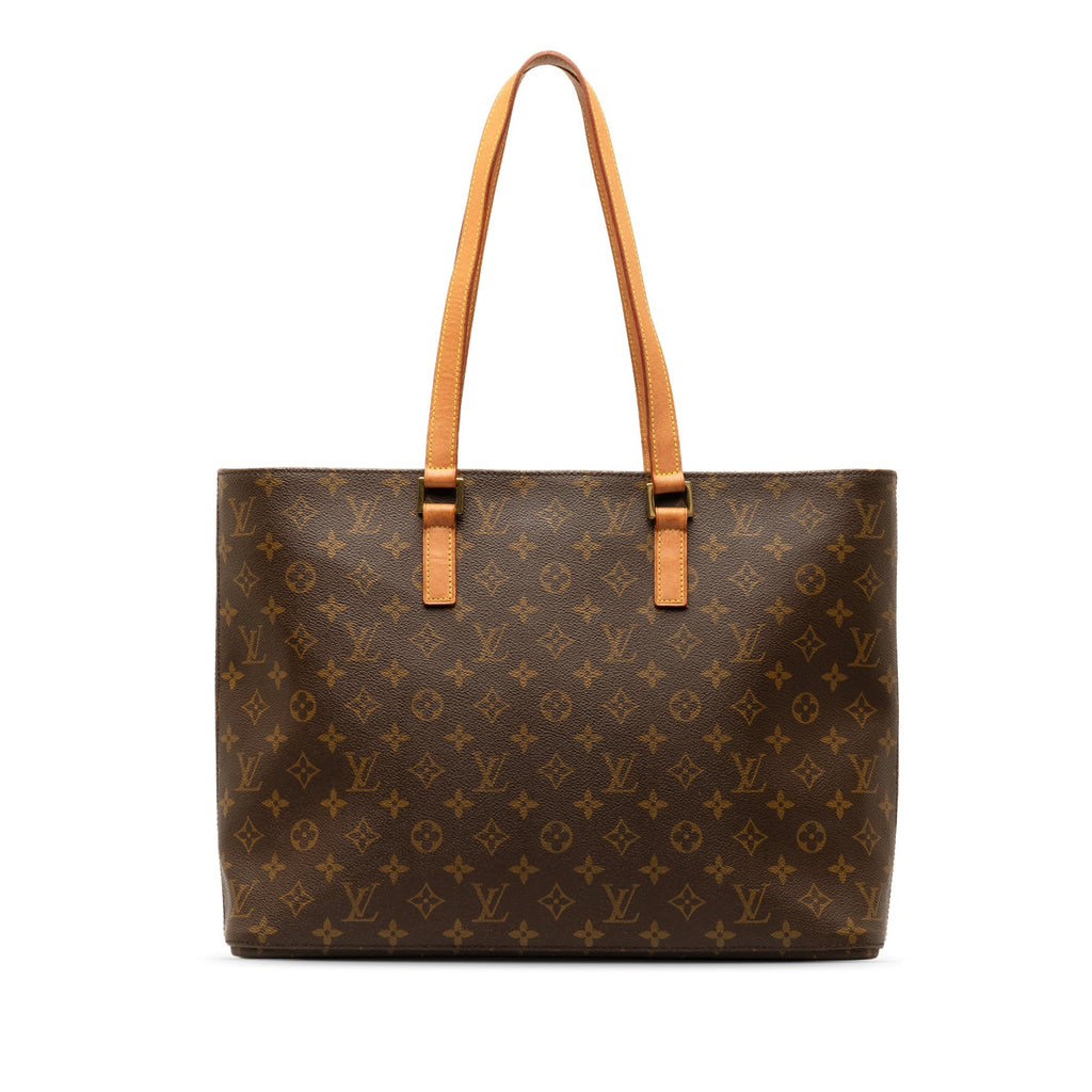 Brown Louis Vuitton Monogram Luco Tote Bag