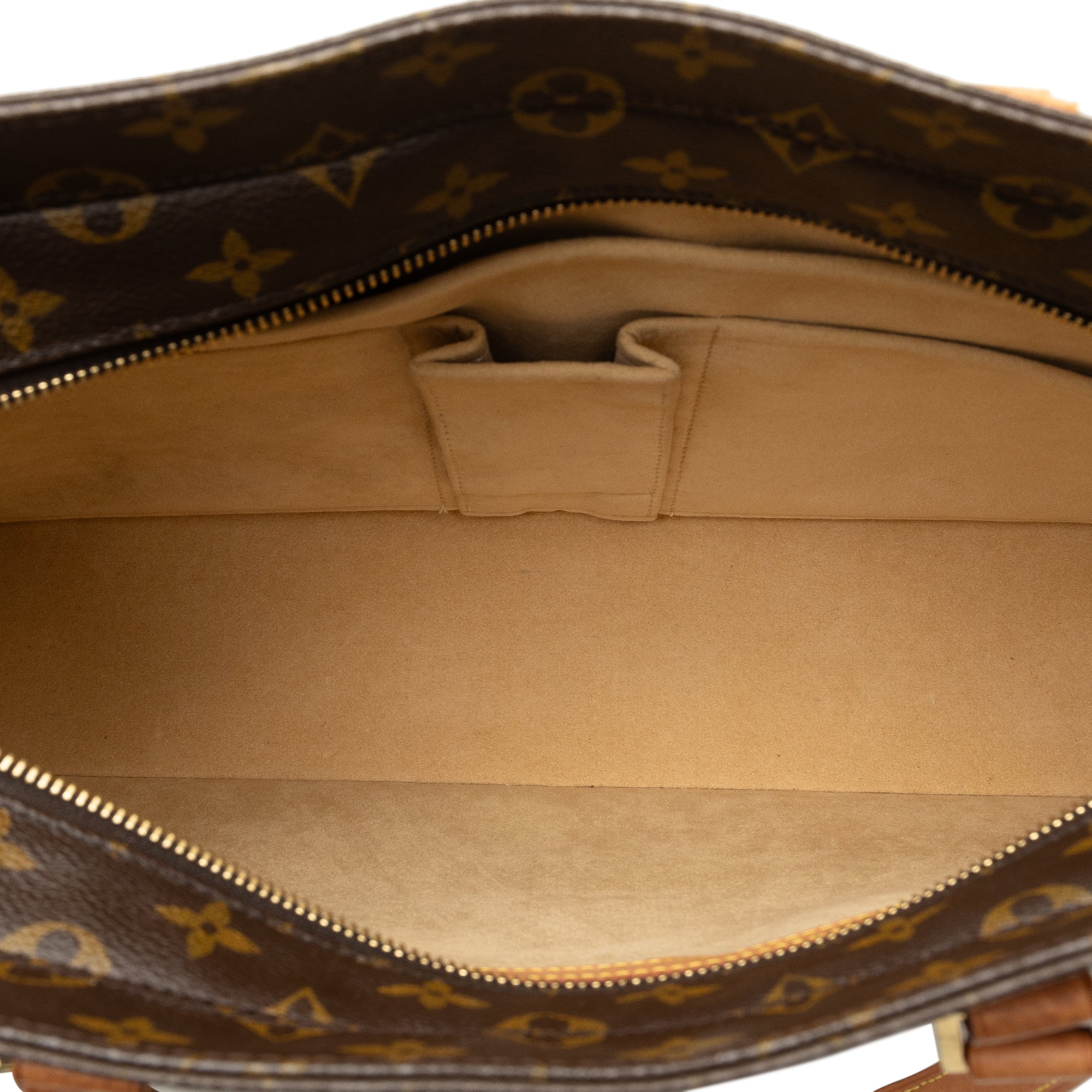 Brown Louis Vuitton Monogram Luco Tote Bag