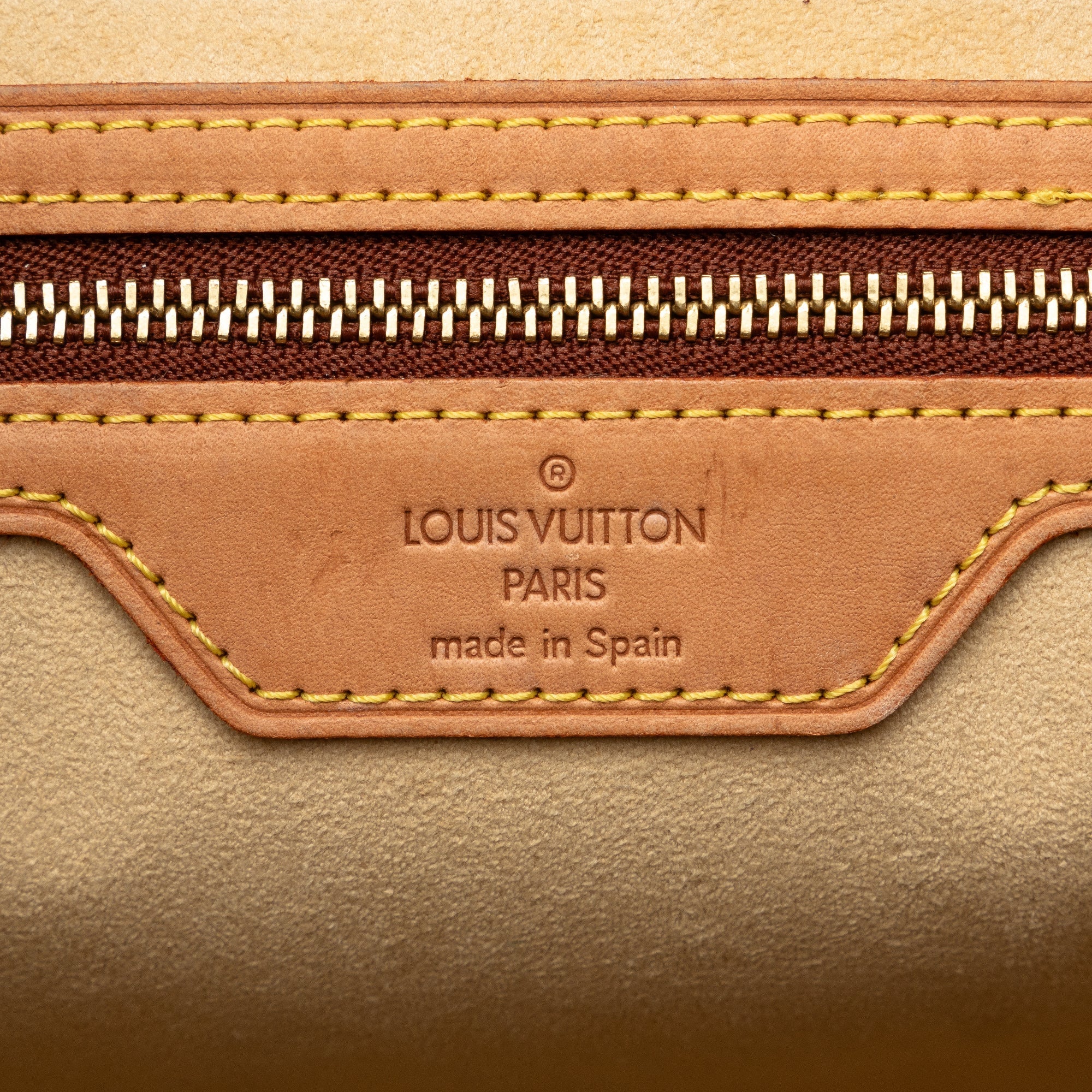 Brown Louis Vuitton Monogram Luco Tote Bag