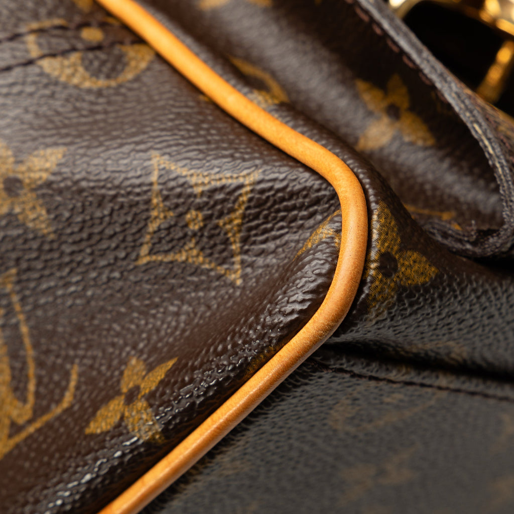 Brown Louis Vuitton Monogram Manhattan PM Handbag