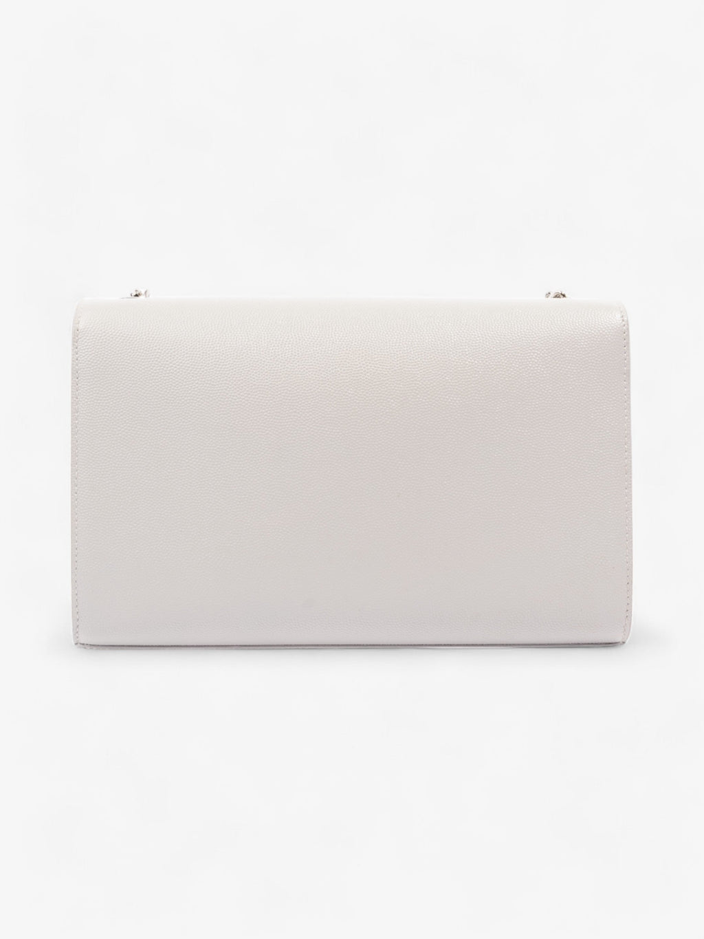 Saint Laurent Kate Grey Grained Leather Medium
