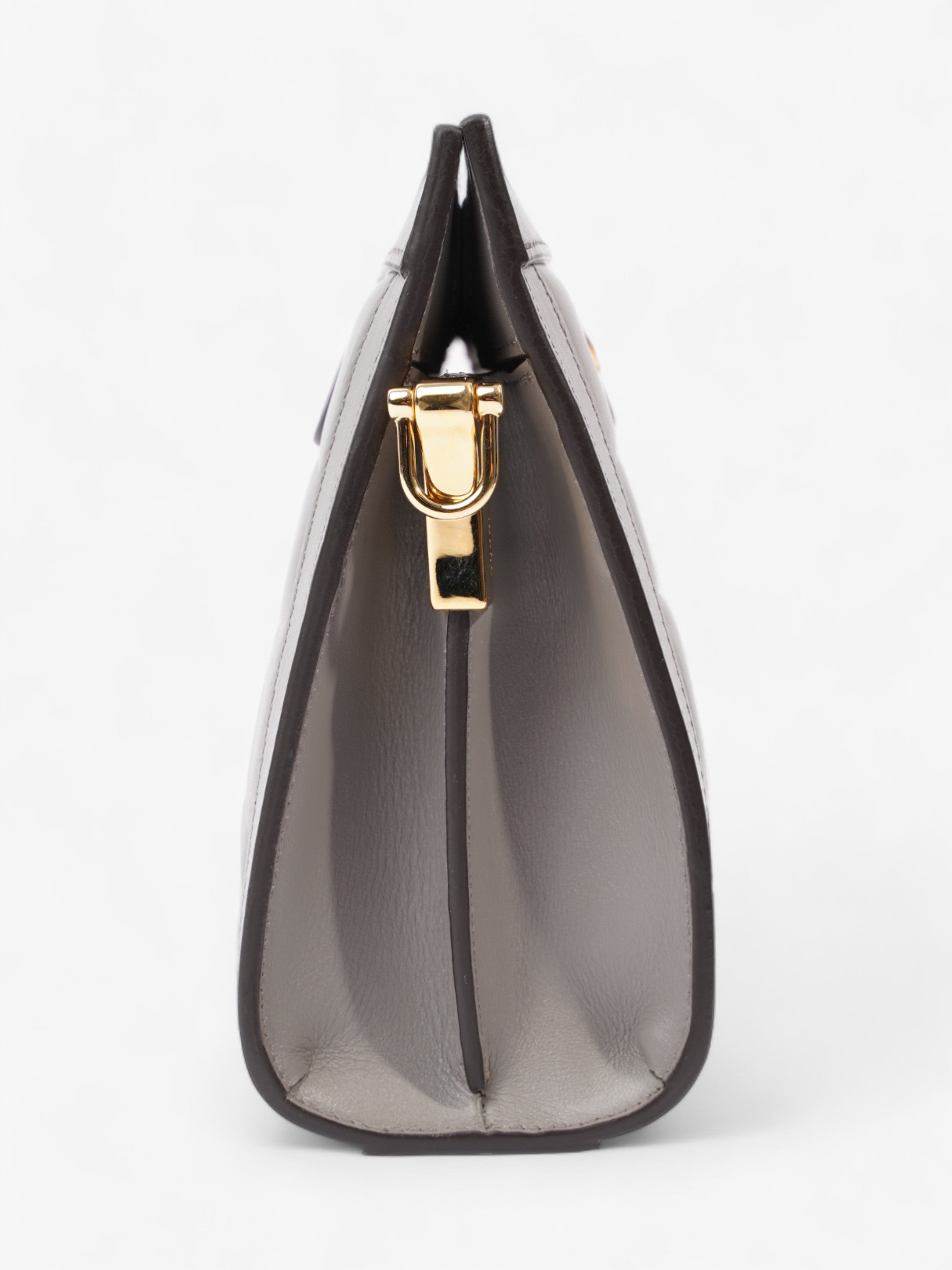 Gucci GG Matelass茅 Grey Matelasse Leather Small