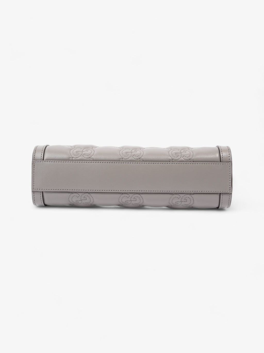 Gucci GG Matelass茅 Grey Matelasse Leather Small