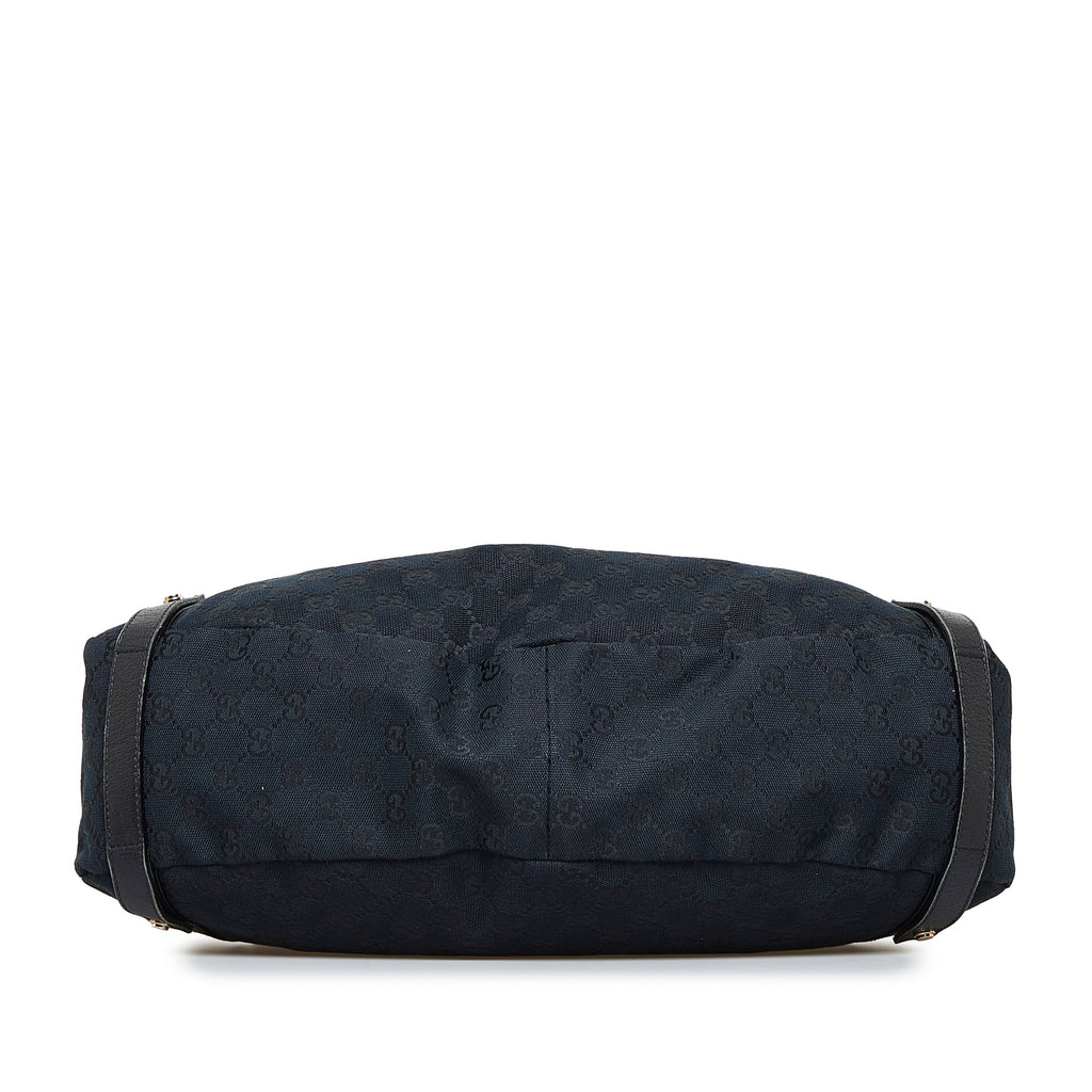 Black Gucci GG Canvas Abbey D-Ring Tote