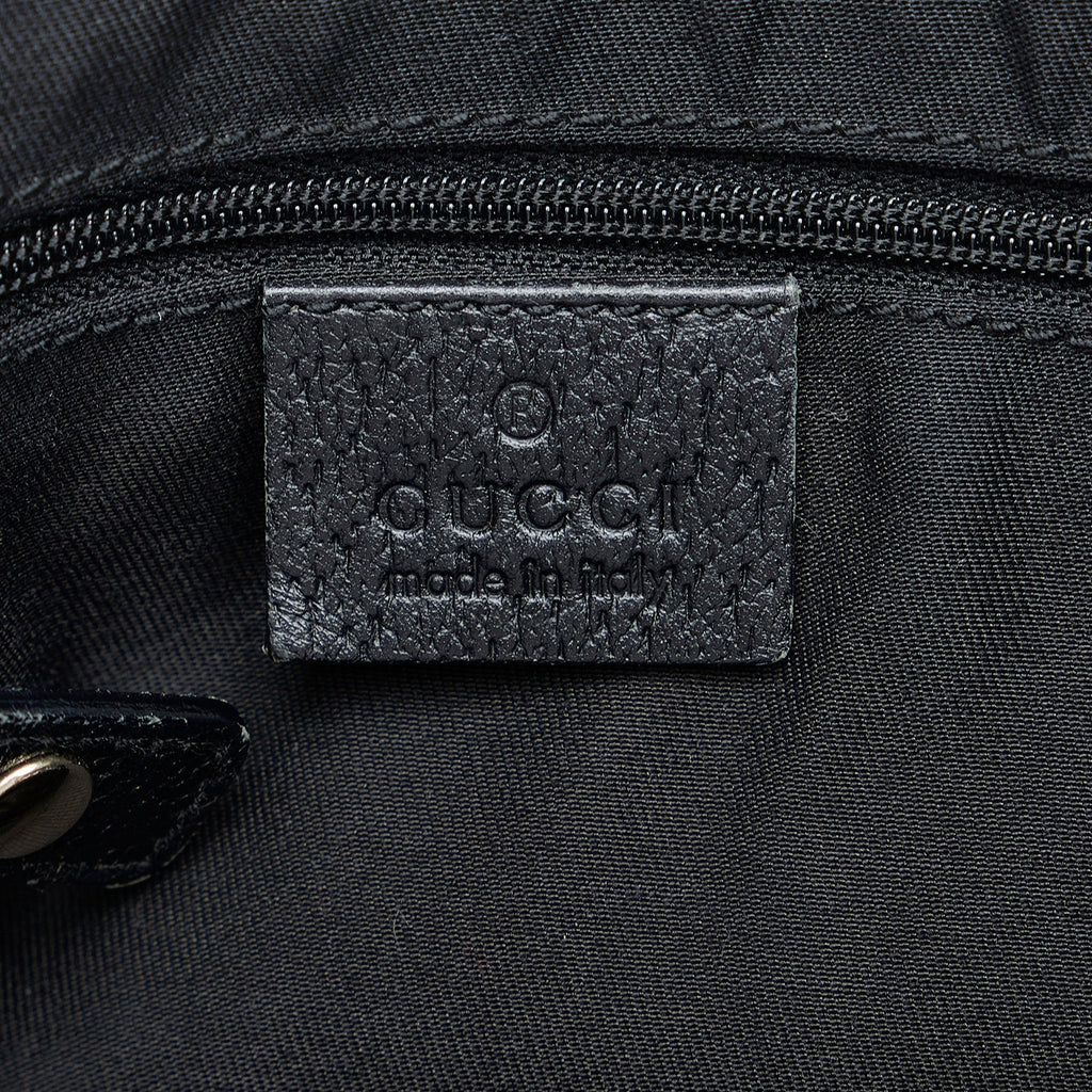 Black Gucci GG Canvas Abbey D-Ring Tote