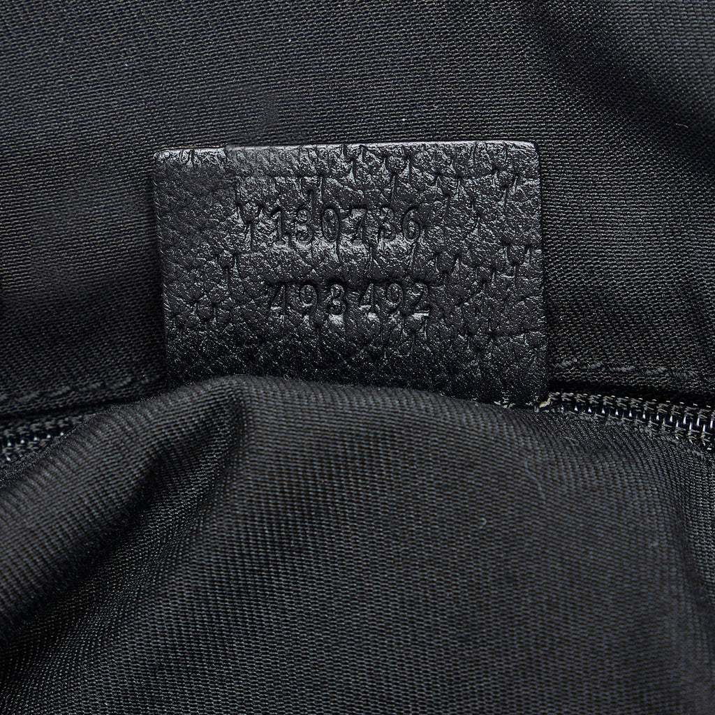 Black Gucci GG Canvas Abbey D-Ring Tote