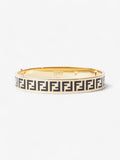 Fendi Forever Fendi Bracelet Gold / Black Base Metal Medium