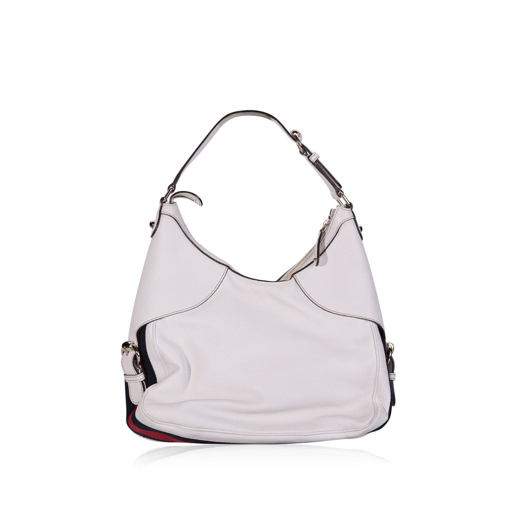 Leather Horsebit Hobo