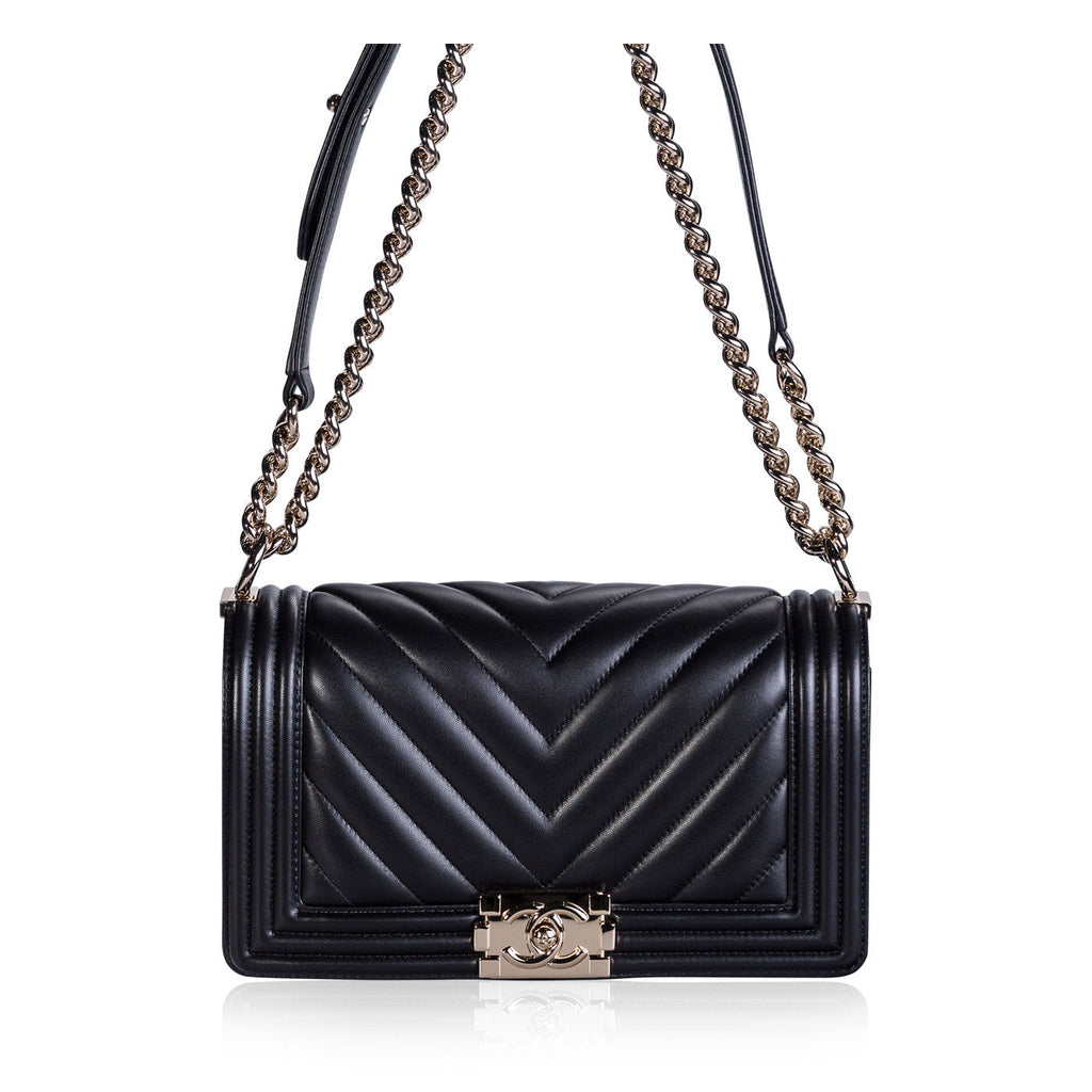 Chanel Boy Chevron