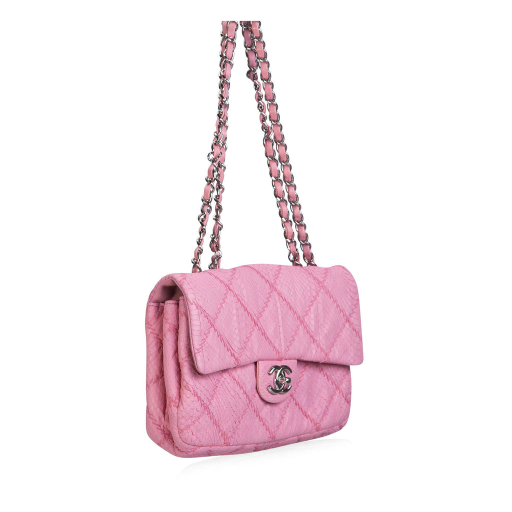 Chanel Classic Python Flap Bag