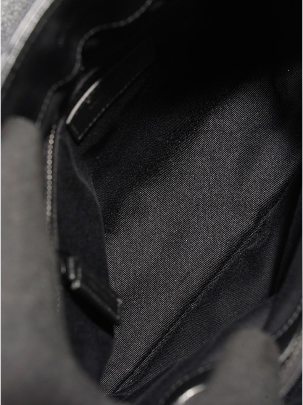Saint Laurent Lou Lou Black Leather Medium