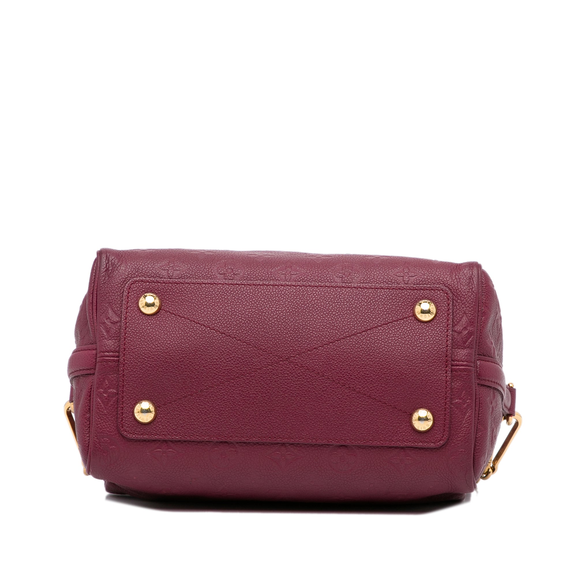 Louis Vuitton Speedy 25 BandouliÃƒÆ’Ã‚Â¨re Red Monogram Empreinte
