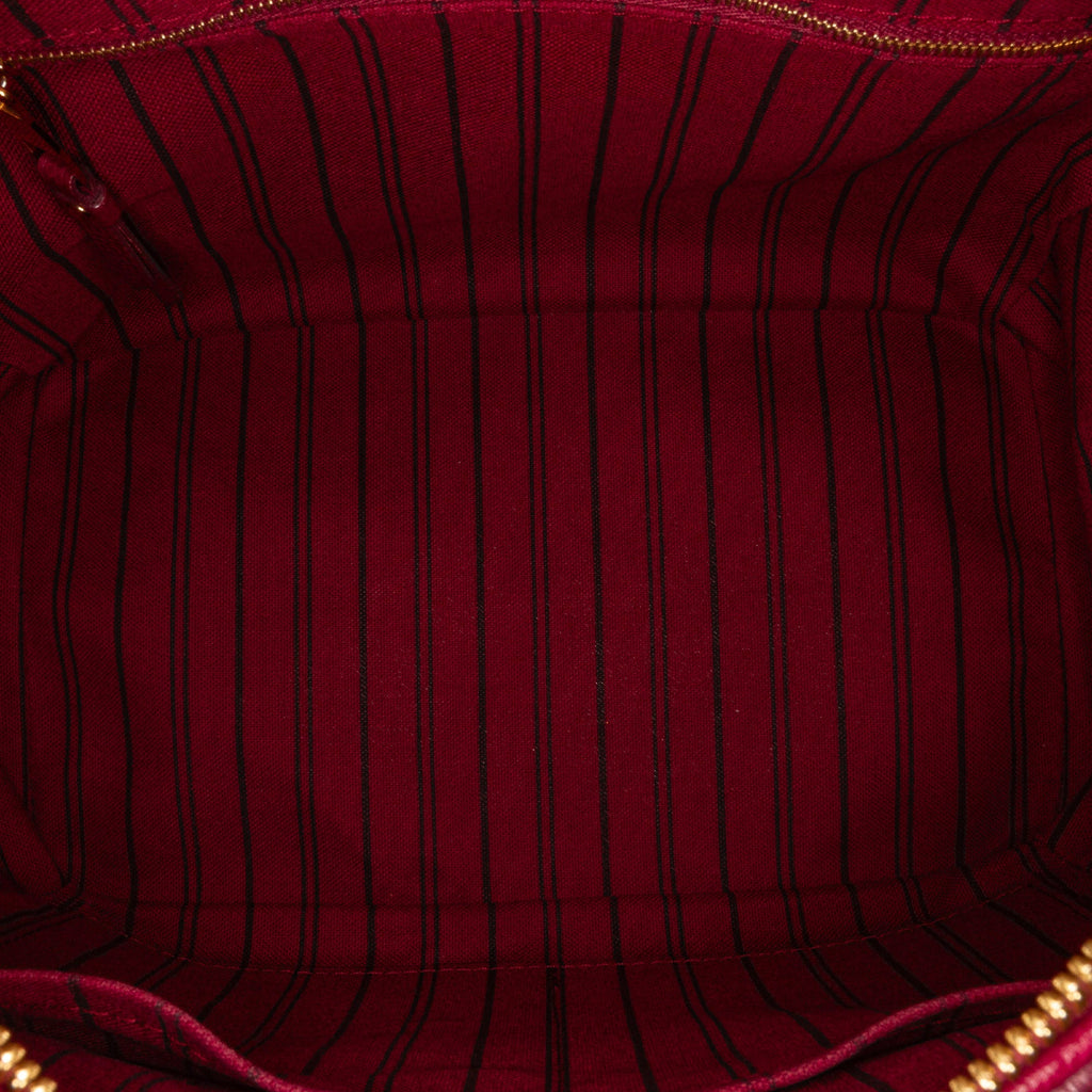 Louis Vuitton Speedy 25 BandouliÃƒÆ’Ã‚Â¨re Red Monogram Empreinte