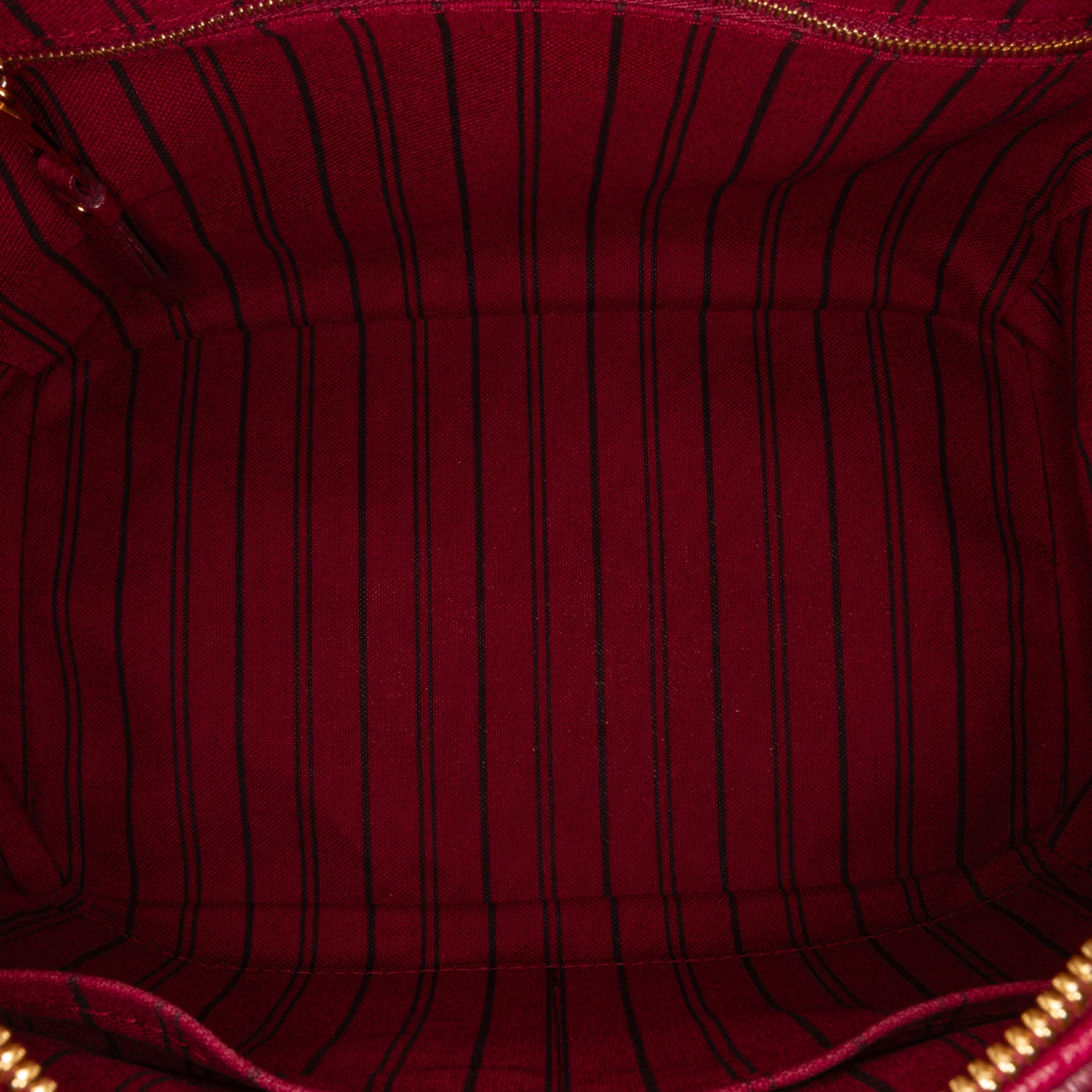 Louis Vuitton Speedy 25 BandouliÃƒÆ’Ã‚Â¨re Red Monogram Empreinte