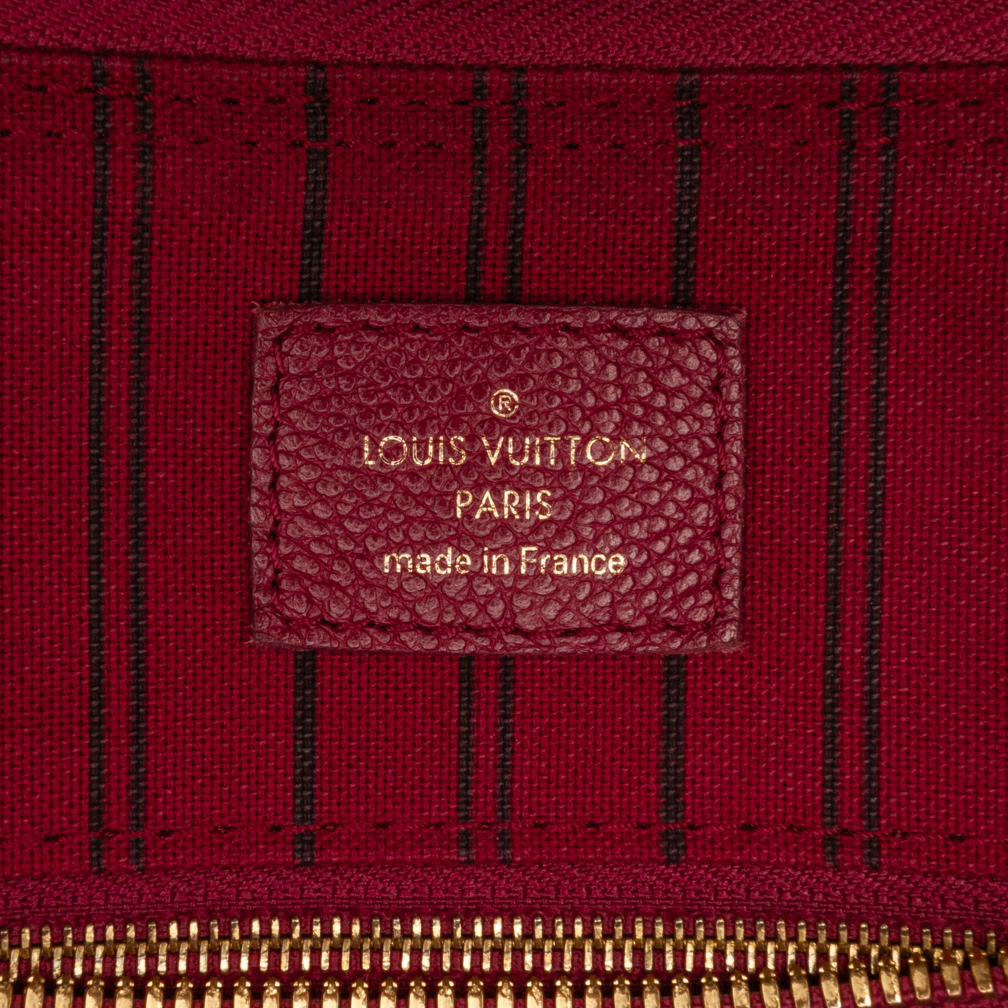 Louis Vuitton Speedy 25 BandouliÃƒÆ’Ã‚Â¨re Red Monogram Empreinte