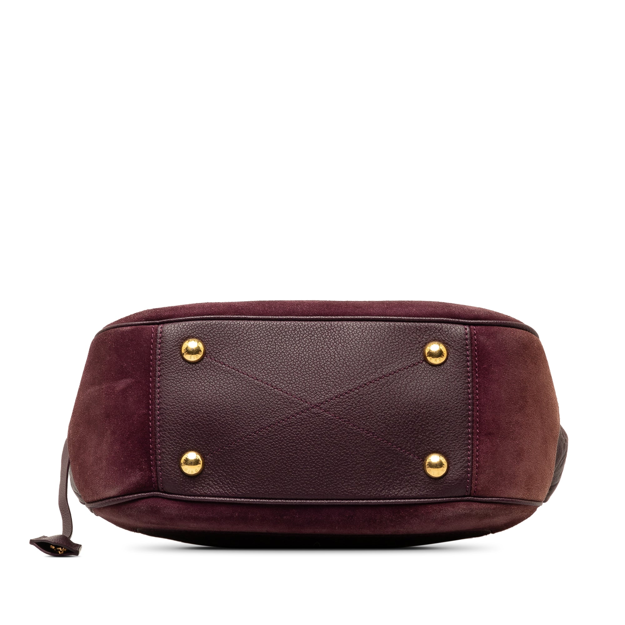 Purple Louis Vuitton Monogram Empreinte Audacieuse PM Satchel