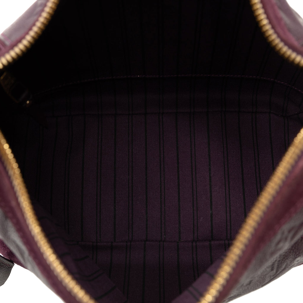 Purple Louis Vuitton Monogram Empreinte Audacieuse PM Satchel