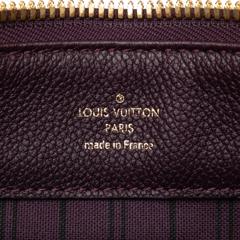 Purple Louis Vuitton Monogram Empreinte Audacieuse PM Satchel