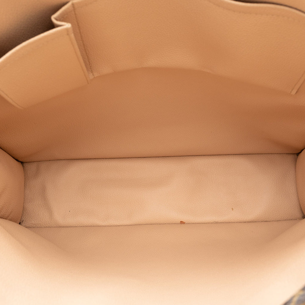 Brown Louis Vuitton Monogram Sac Plat Tote Bag
