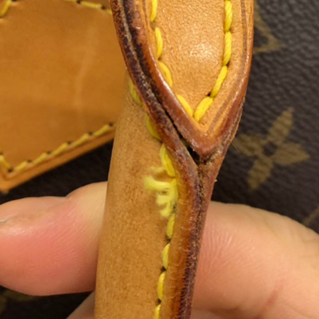 Brown Louis Vuitton Monogram Sac Plat Tote Bag