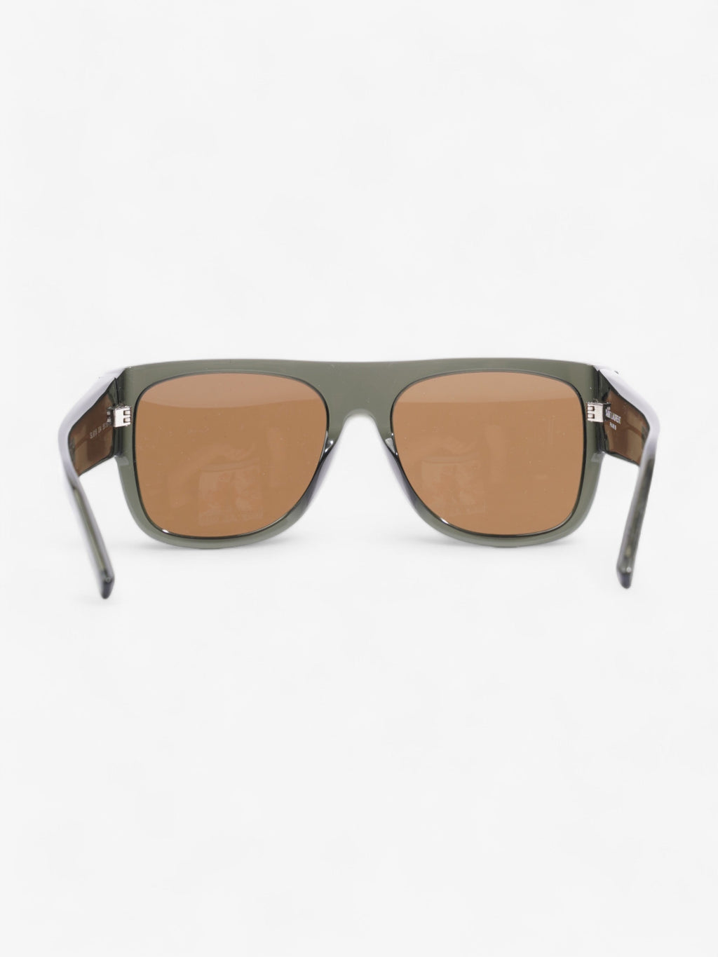 Saint Laurent SL M16 Sunglasses Olive Green Acetate 135mm