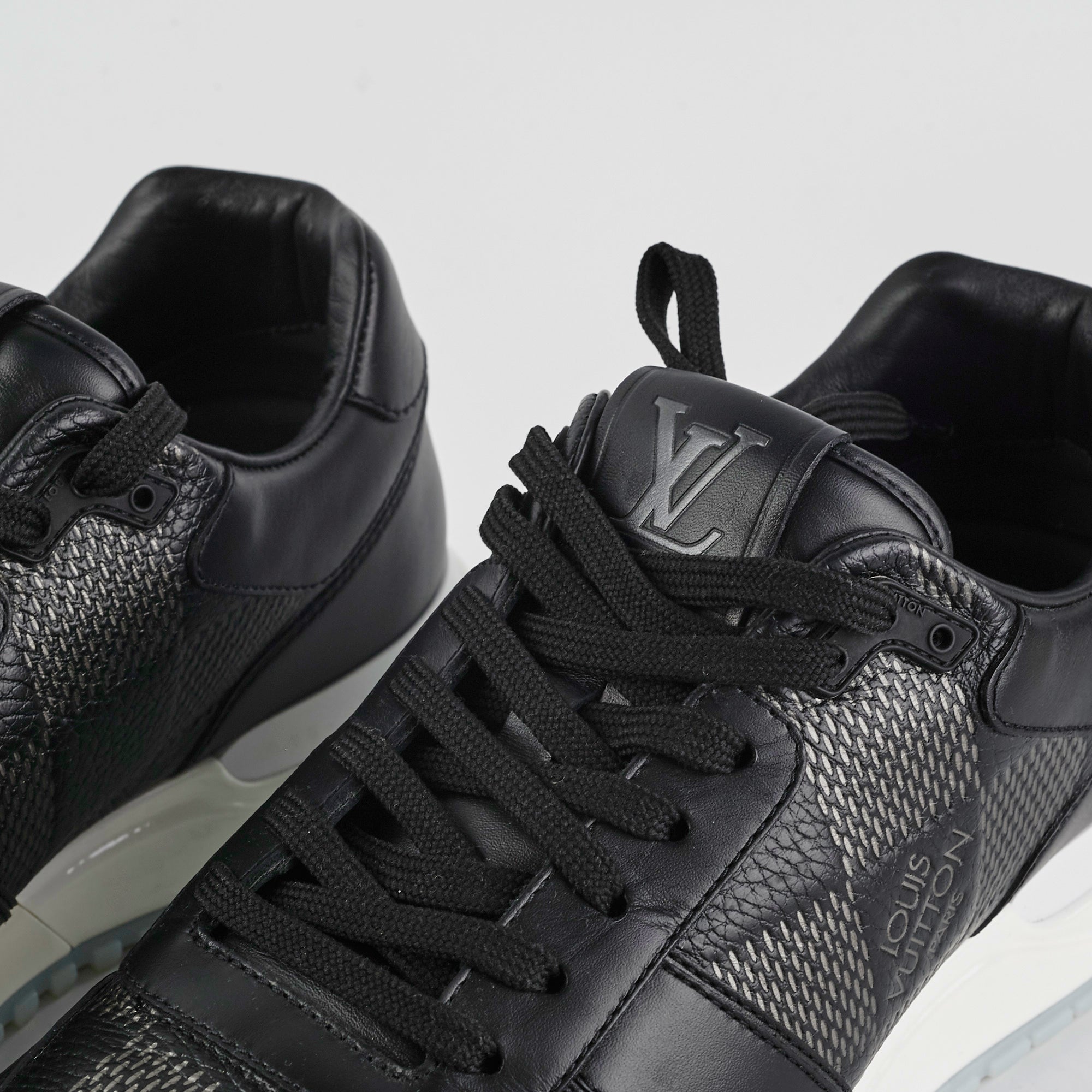 Louis Vuitton Run Away Men's Sneakers Black 6.5 UK