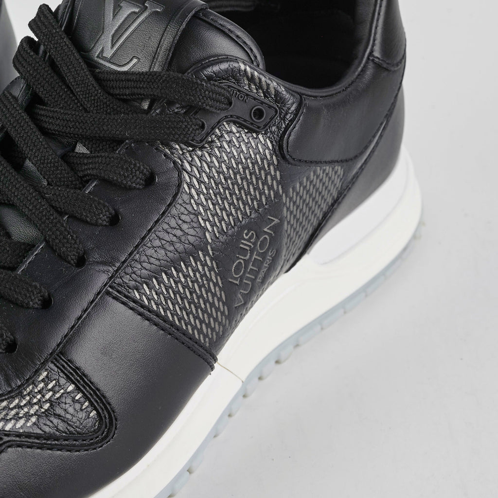 Louis Vuitton Run Away Men's Sneakers Black 6.5 UK