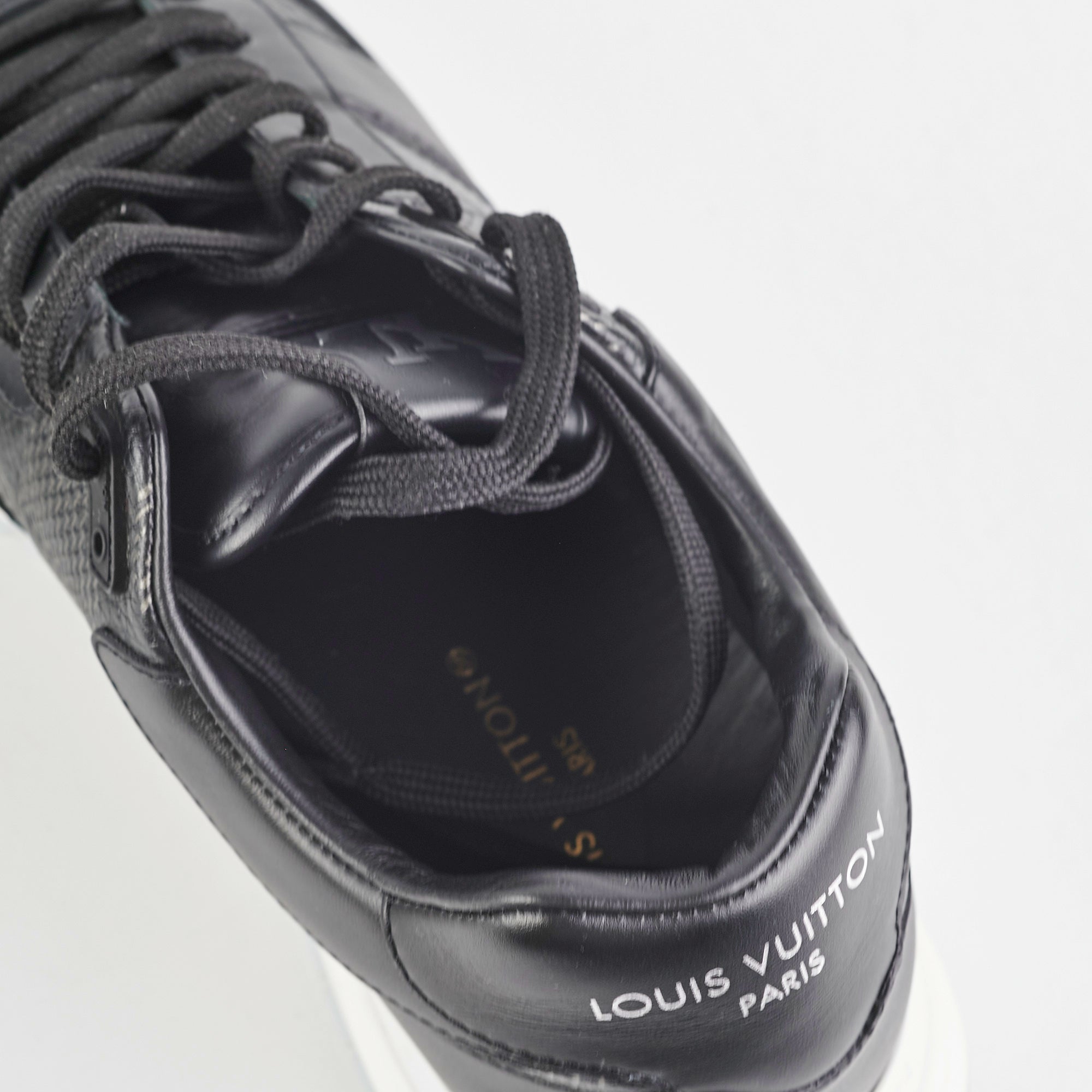 Louis Vuitton Run Away Men's Sneakers Black 6.5 UK