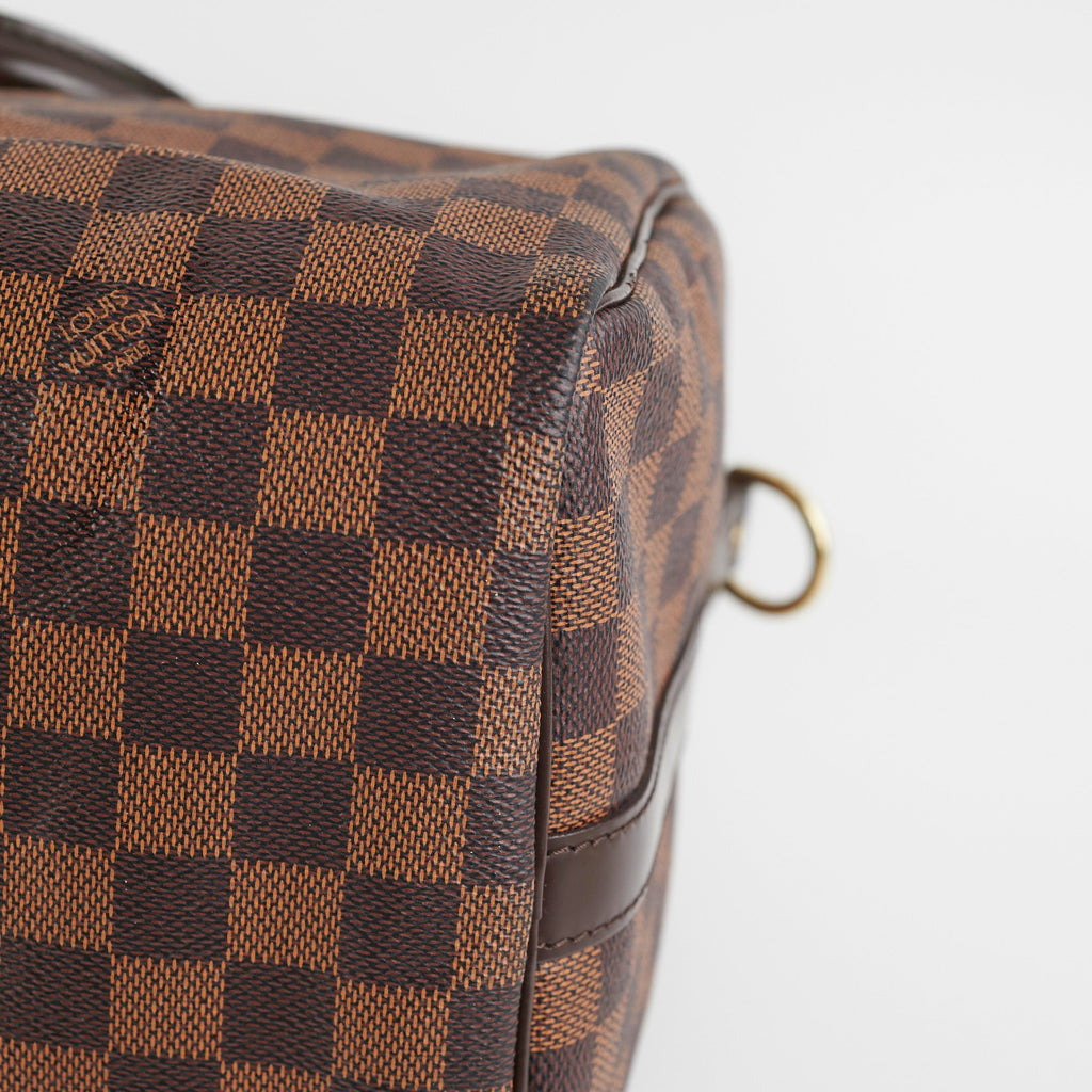 Louis Vuitton Speedy 30 Bandouliere Damier Ebene
