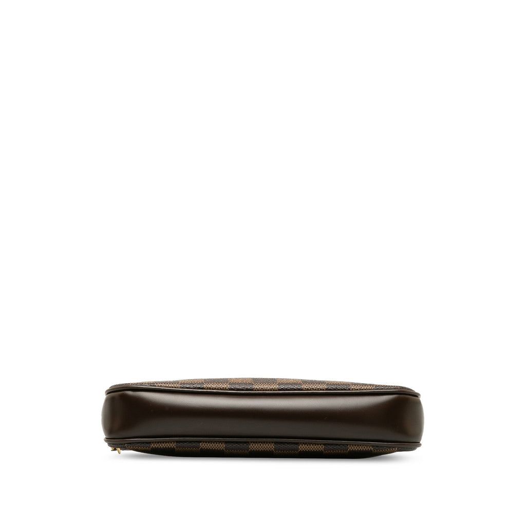 Brown Louis Vuitton Damier Ebene Navona Shoulder Bag