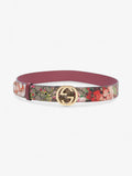 Gucci Blooms Belt GG Bloom / Gold Canvas 90cm / 36"
